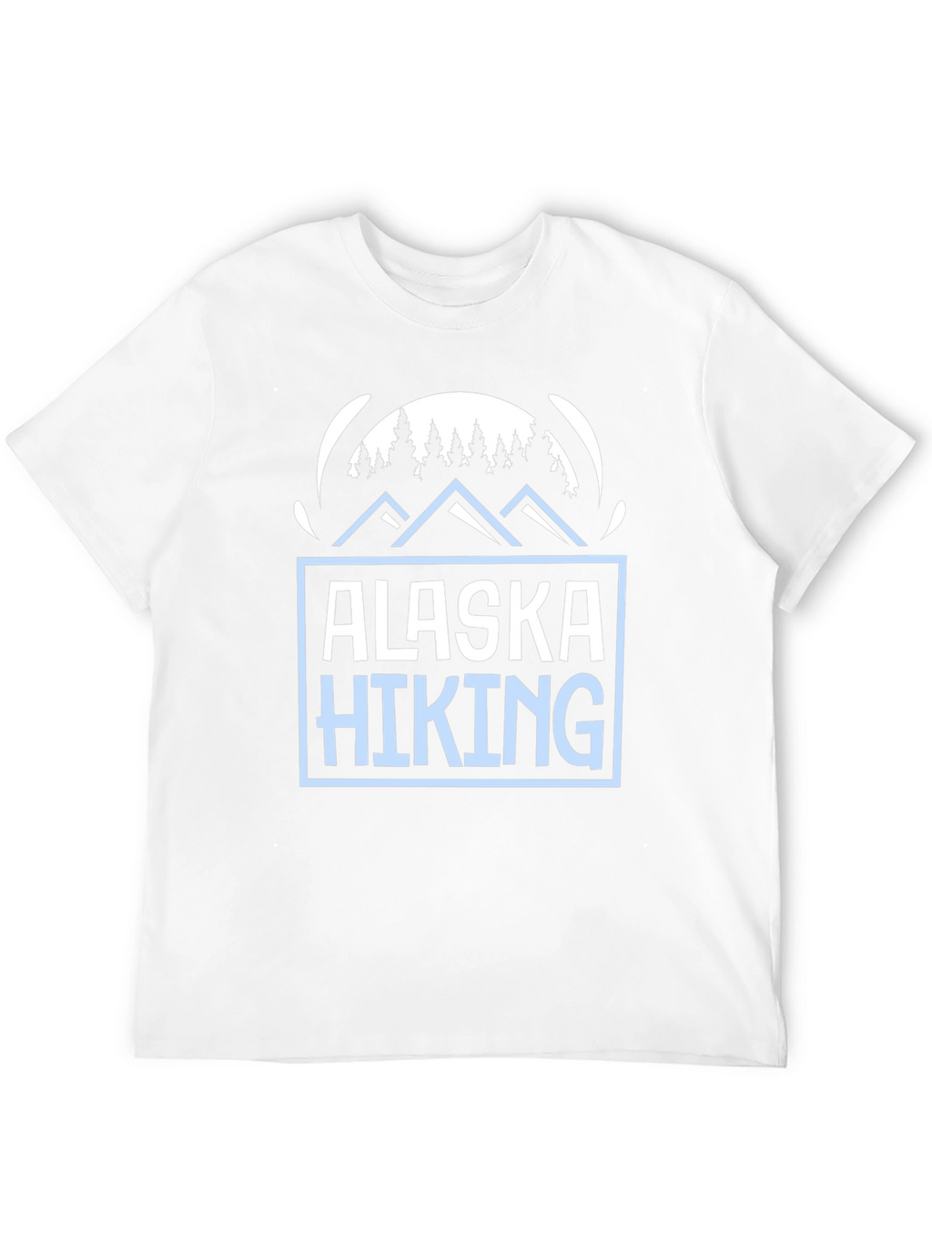Alaska Hiking Graphic Tee - Nature Lovers Shirt