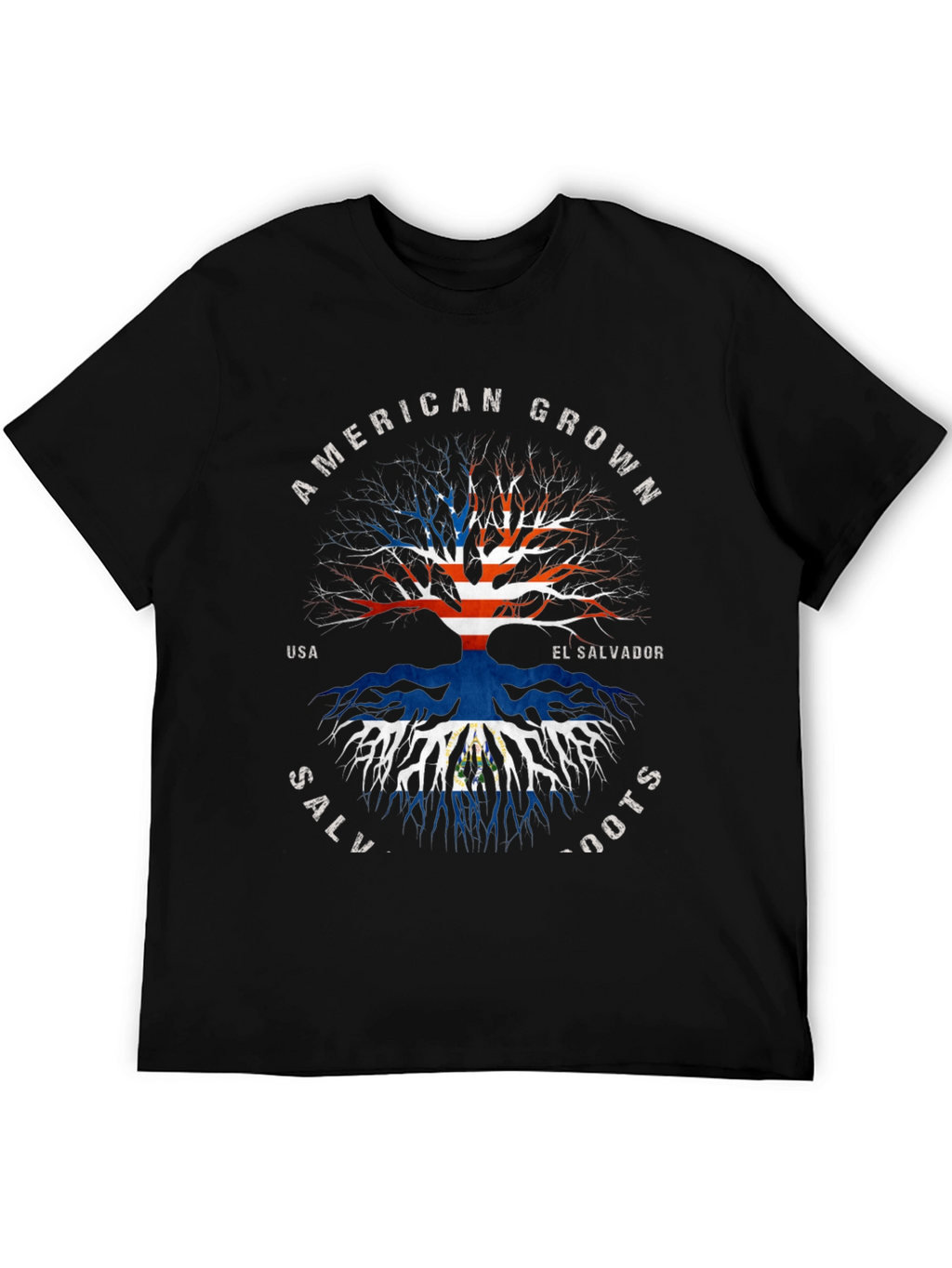 El Salvador Roots T-Shirt - American Grown Pride