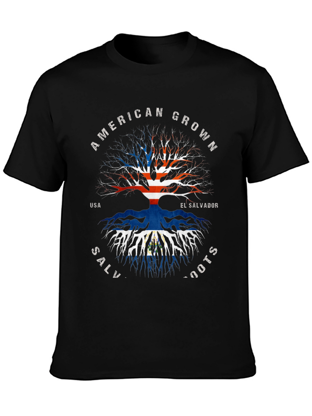 El Salvador Roots T-Shirt - American Grown Pride