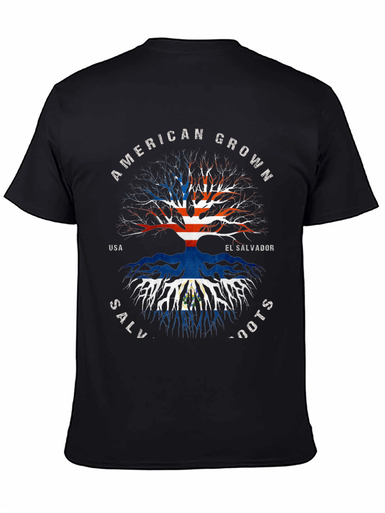 El Salvador Roots T-Shirt - American Grown Pride