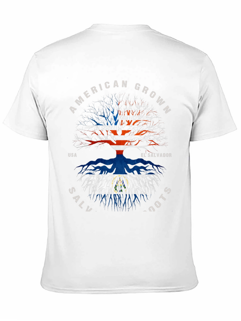 El Salvador Roots T-Shirt - American Grown Pride