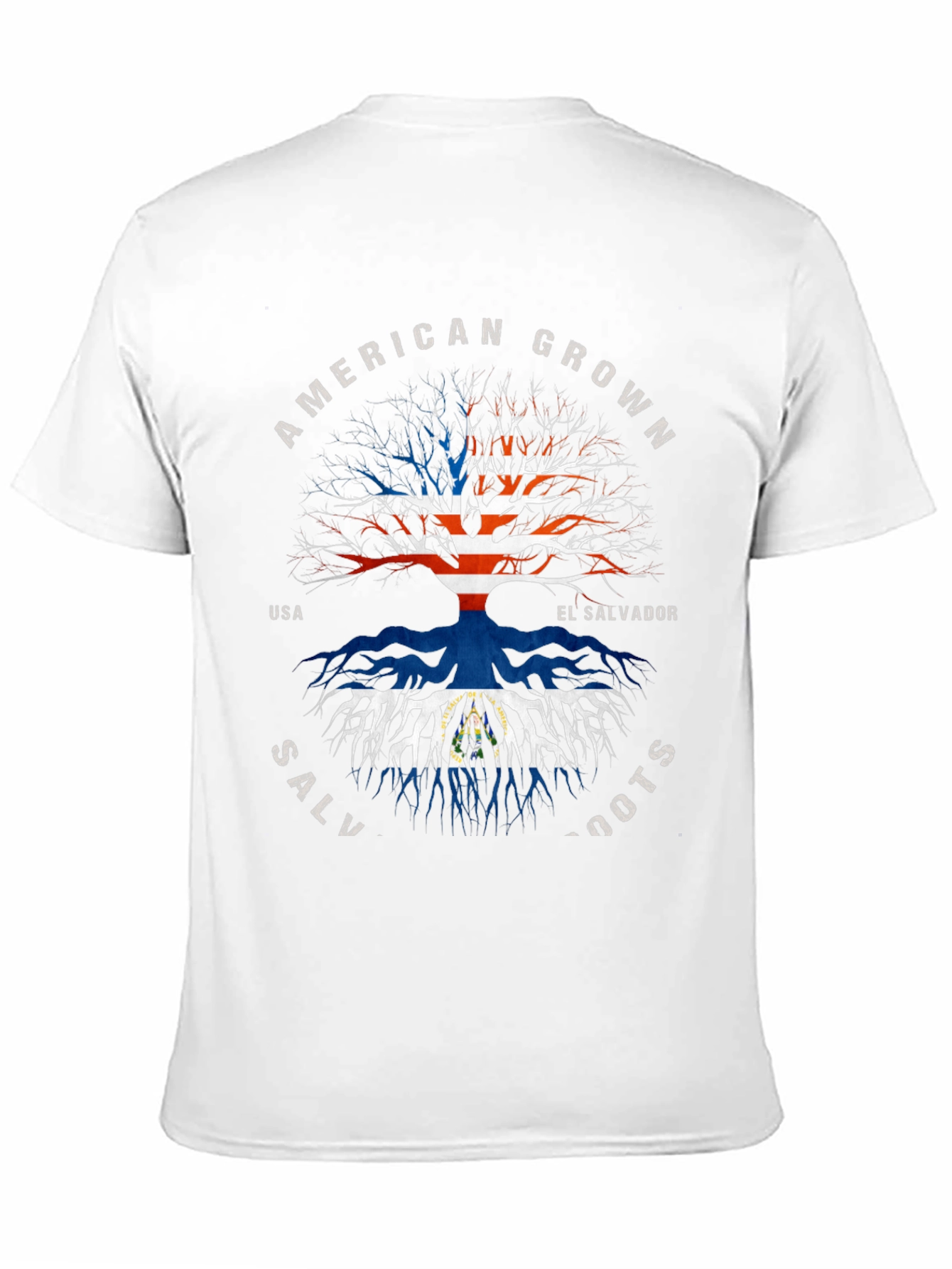 El Salvador Roots T-Shirt - American Grown Pride