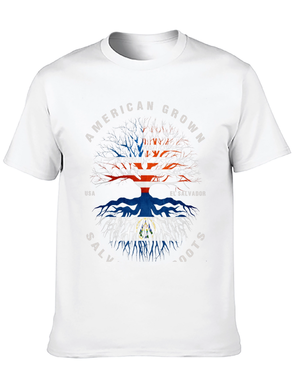 El Salvador Roots T-Shirt - American Grown Pride