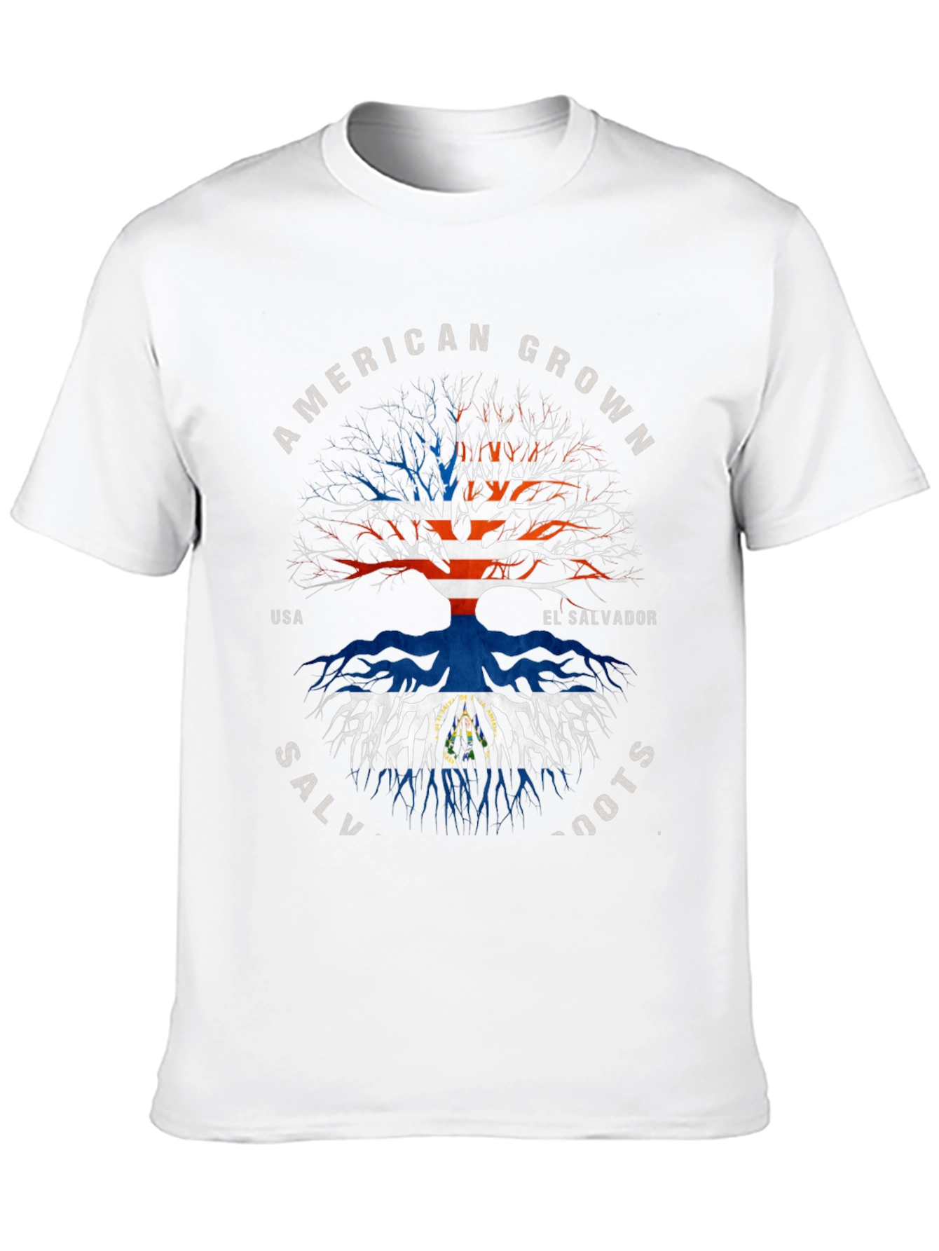 El Salvador Roots T-Shirt - American Grown Pride