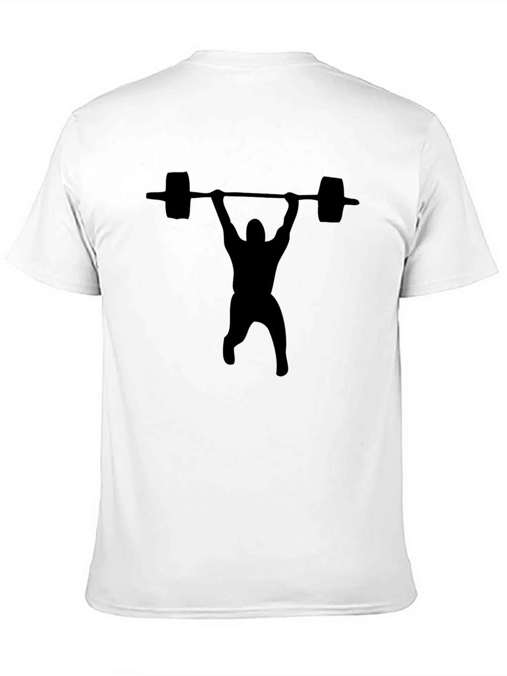Weightlifting Silhouette T-Shirt - Black