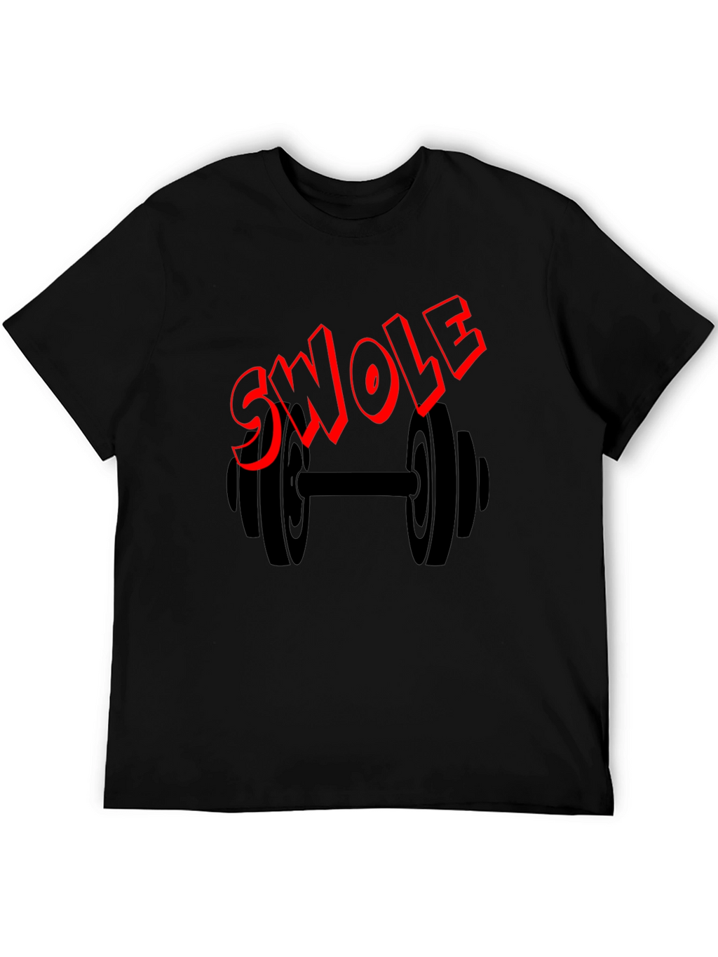 Swole Graphic T-Shirt - Black