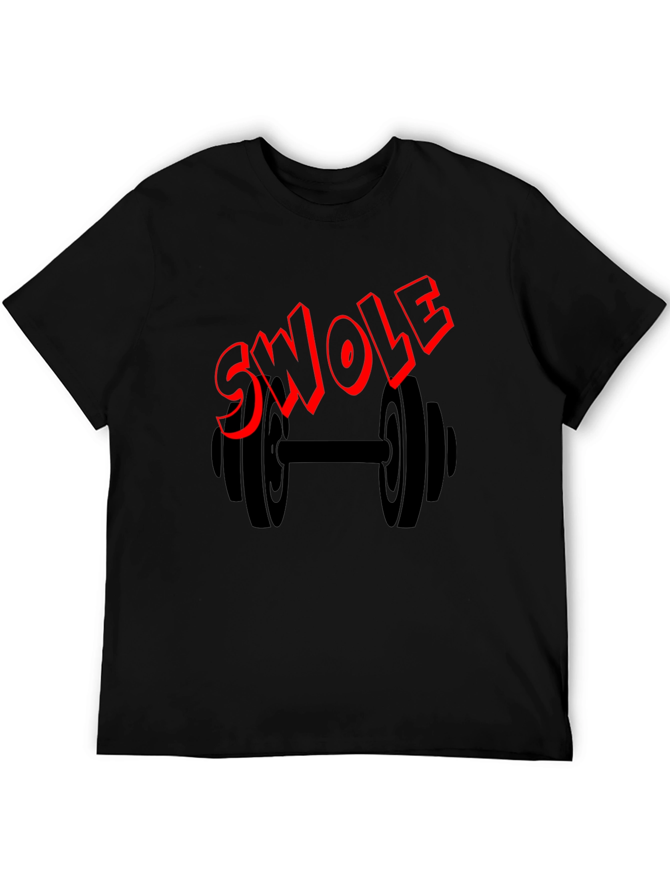 Swole Graphic T-Shirt - Black