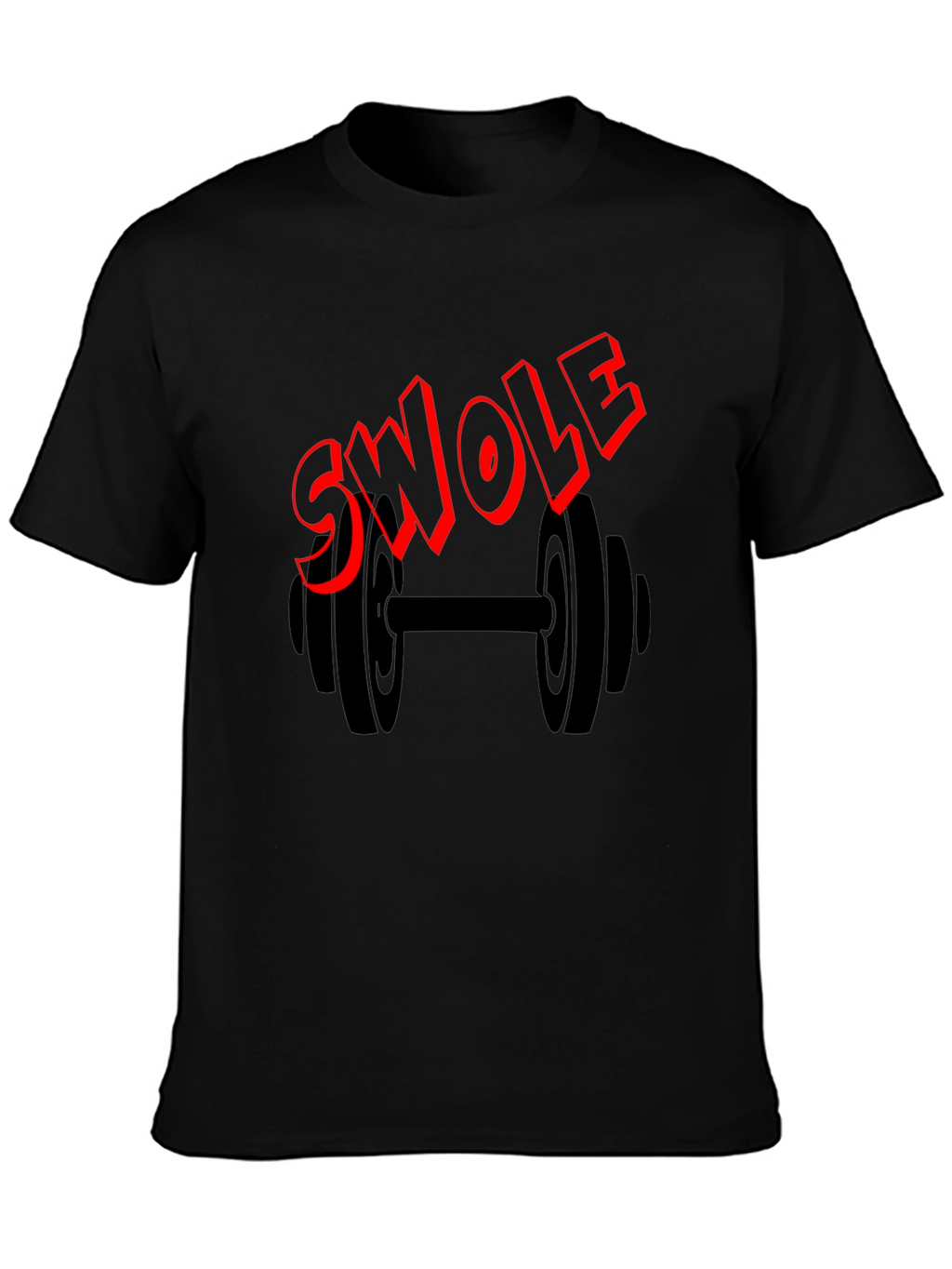 Swole Graphic T-Shirt - Black