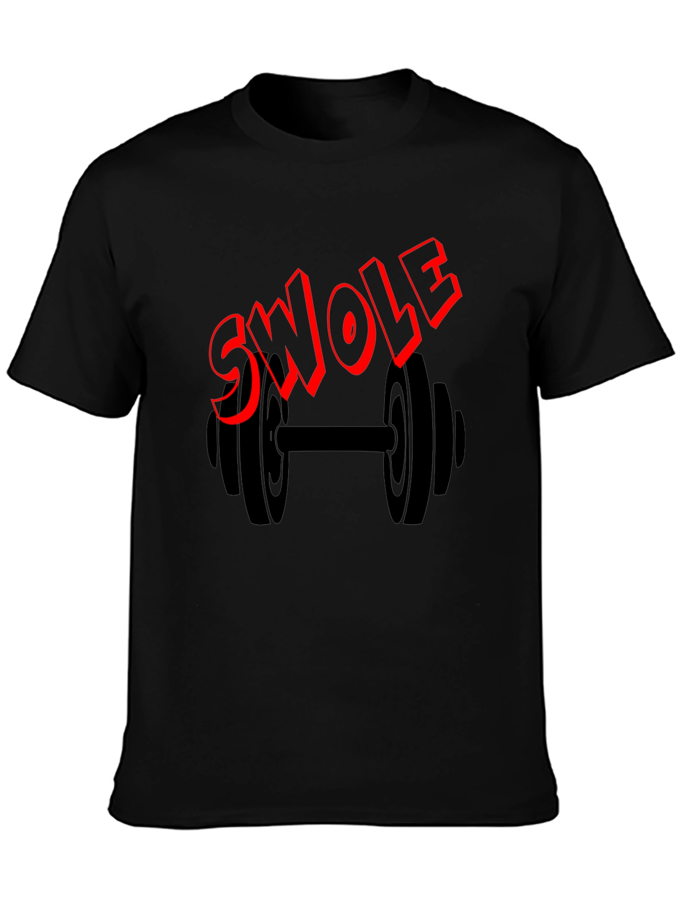 Swole Graphic T-Shirt - Black