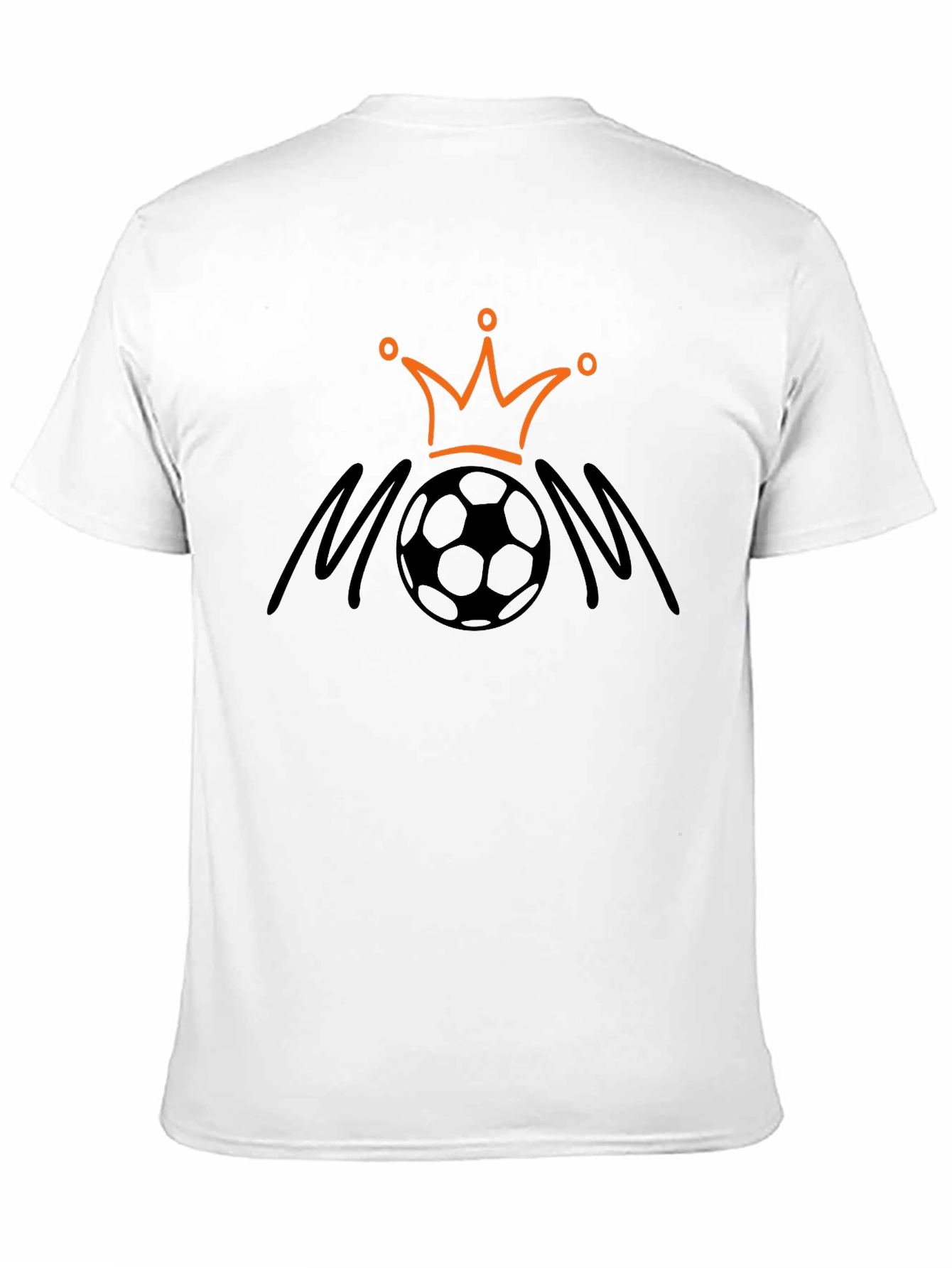 Soccer Mom Crown T-Shirt - Black Graphic Tee