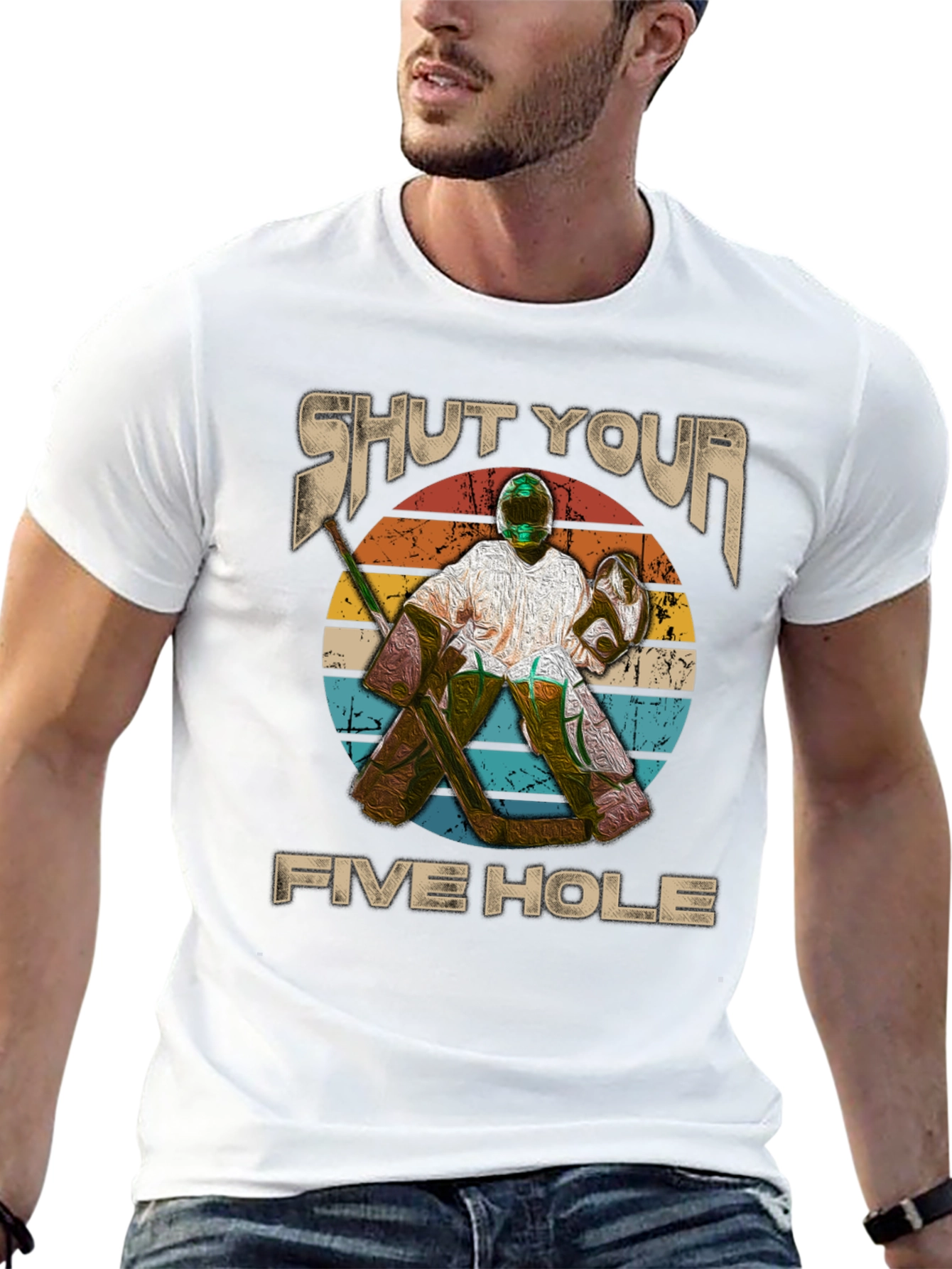 Shut Your Five Hole Graphic Tee