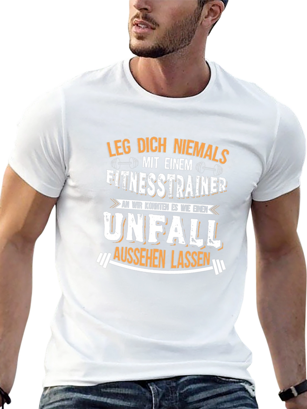 Fitness Trainer Novelty Graphic T-Shirt