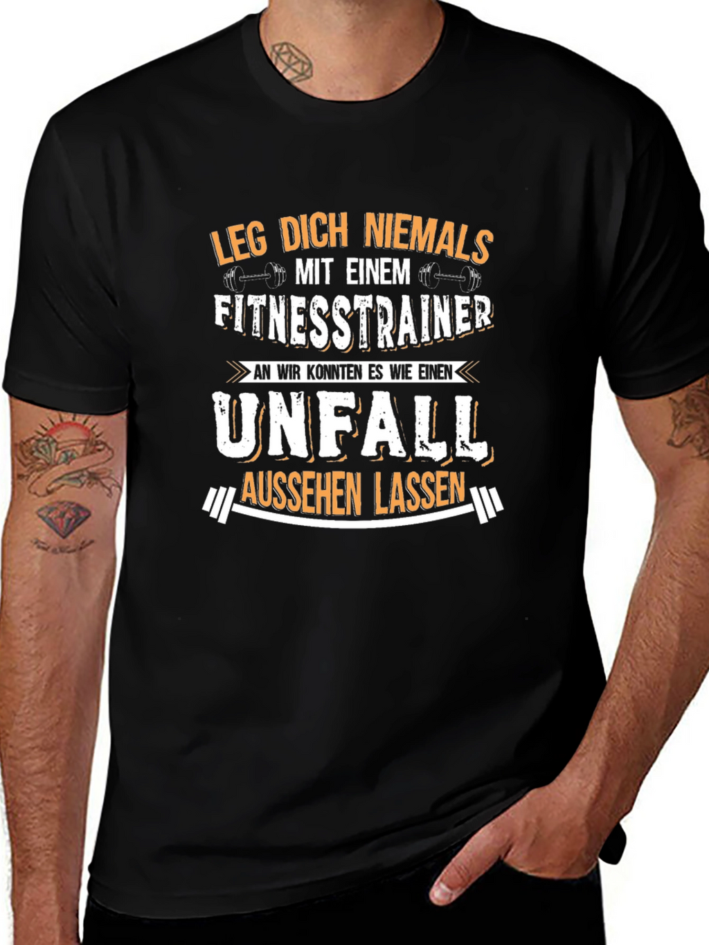 Fitness Trainer Novelty Graphic T-Shirt