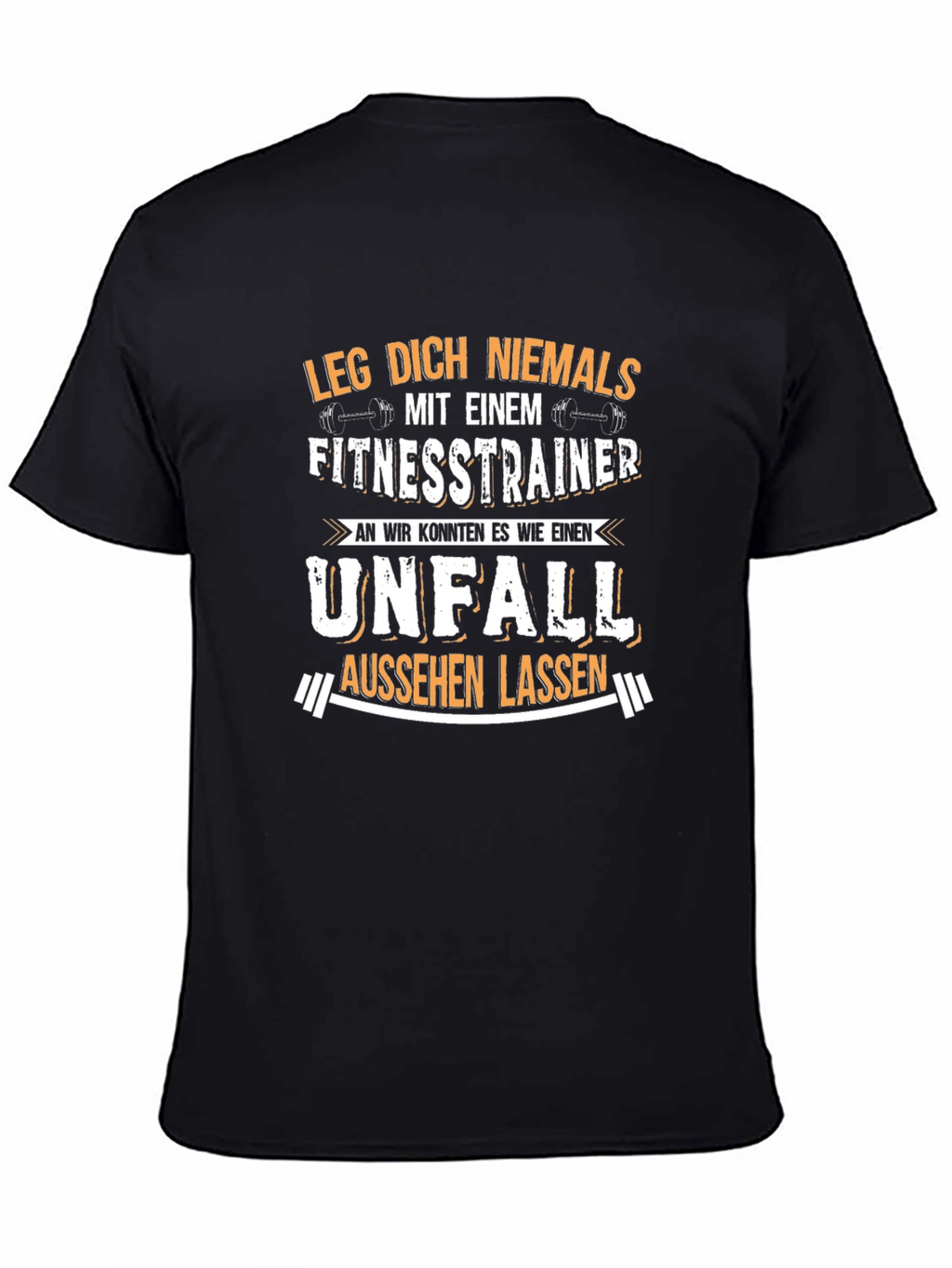 Fitness Trainer Novelty Graphic T-Shirt