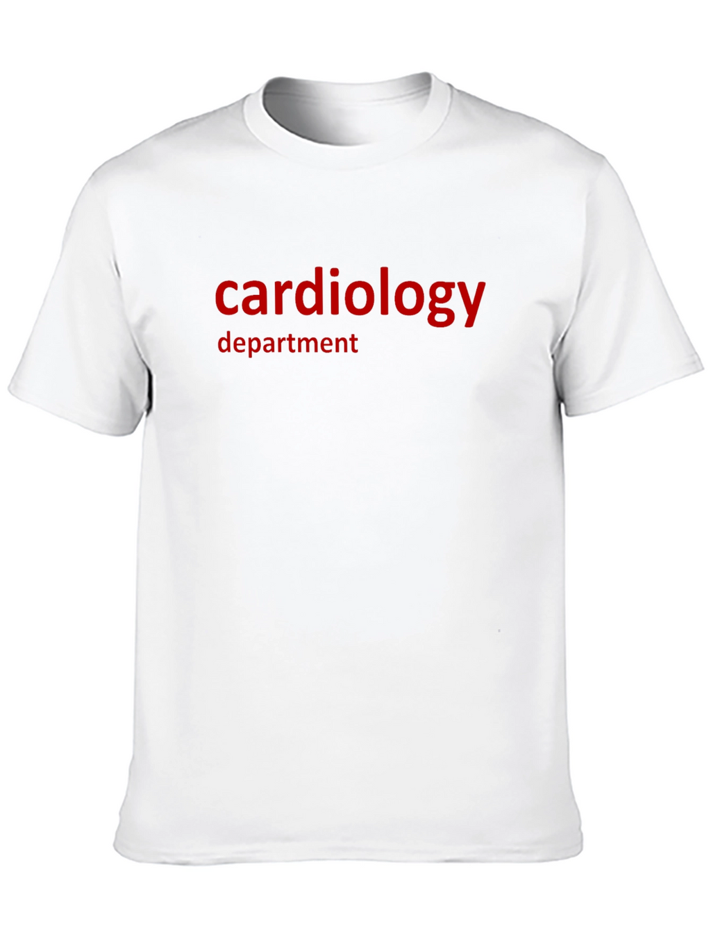 Cardiology Department T-Shirt - Medical Staff Apparel