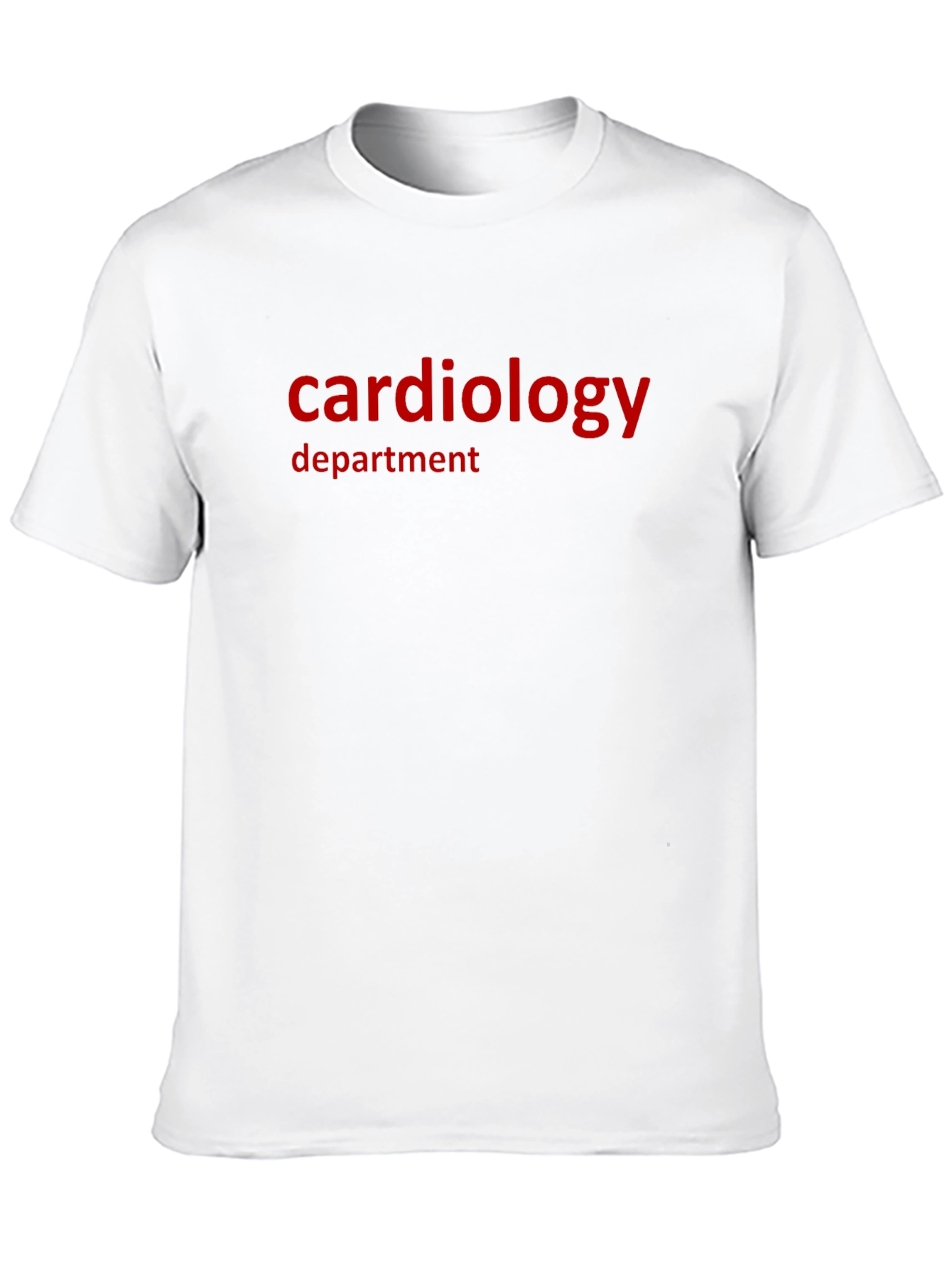 Cardiology Department T-Shirt - Medical Staff Apparel