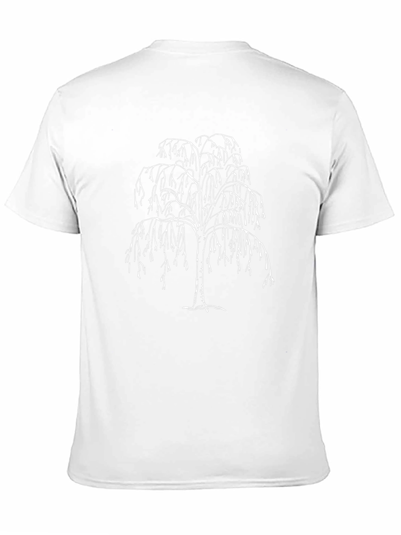 Willow Tree Graphic Black T-Shirt