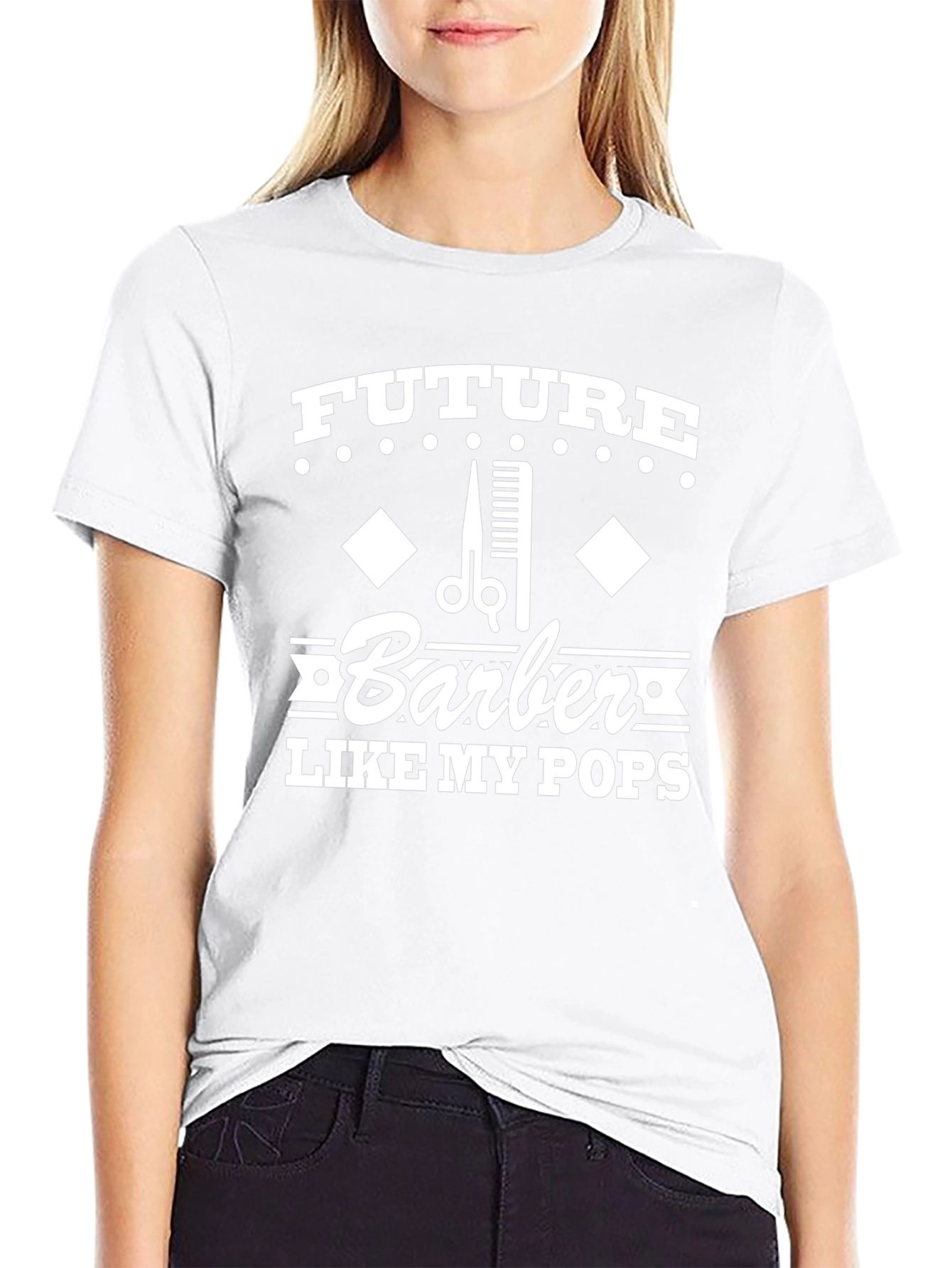 Future Barber Like My Pops Graphic Tee