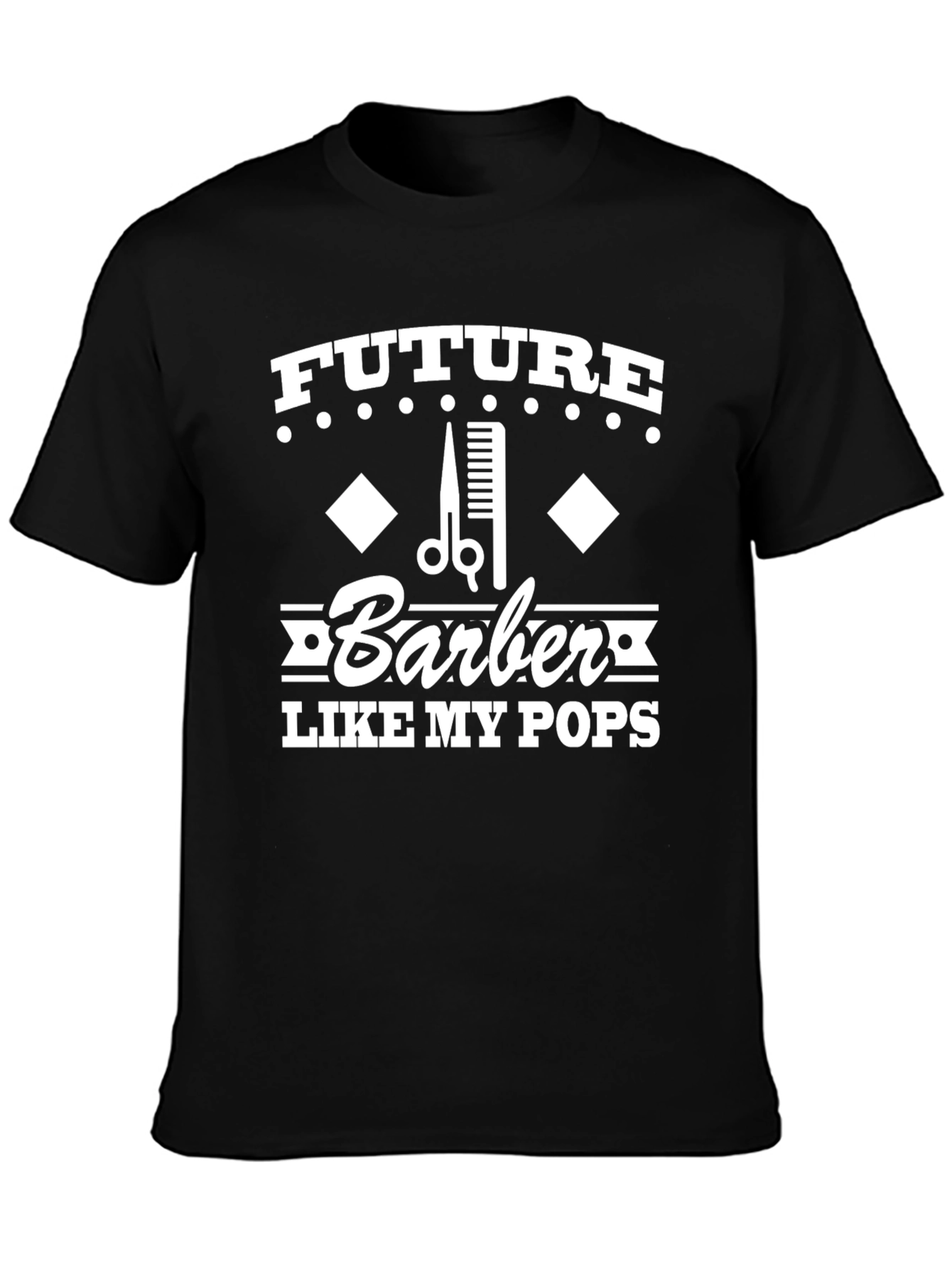 Future Barber Like My Pops Graphic Tee