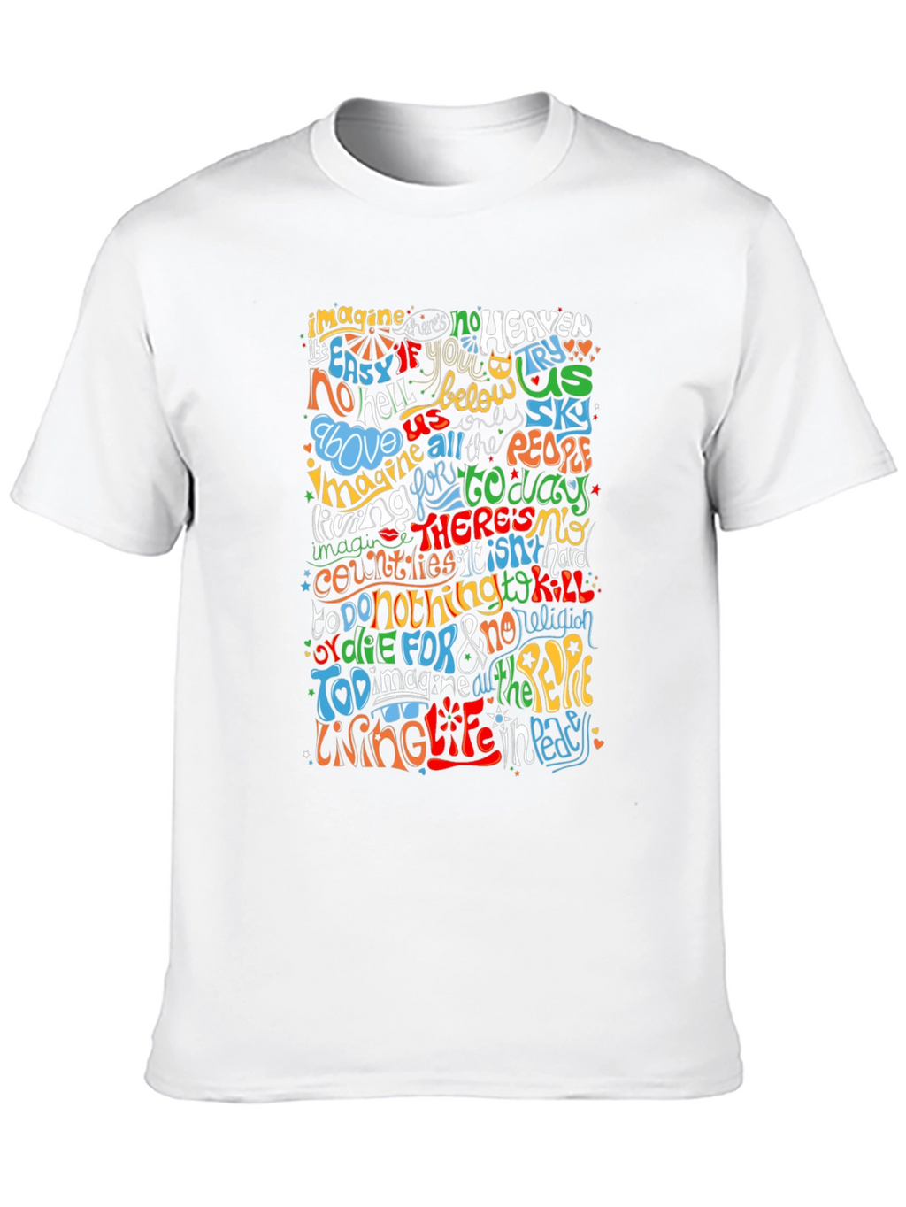 Imagine Peace Graphic T-Shirt