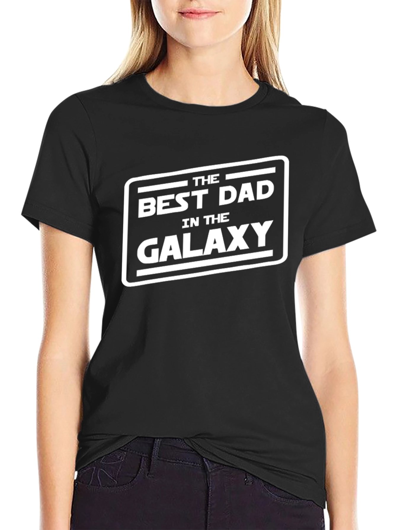 Best Dad in the Galaxy T-Shirt | Cool Fathers Day Gift