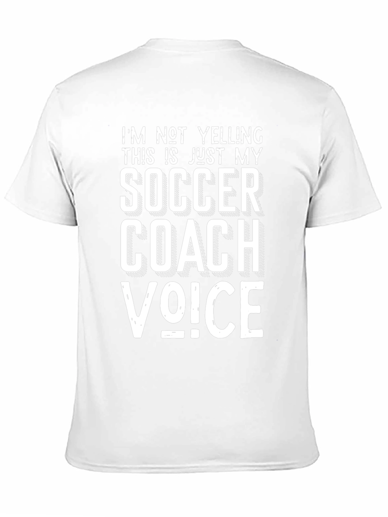 Soccer Coach Voice T-Shirt - Funny Gift