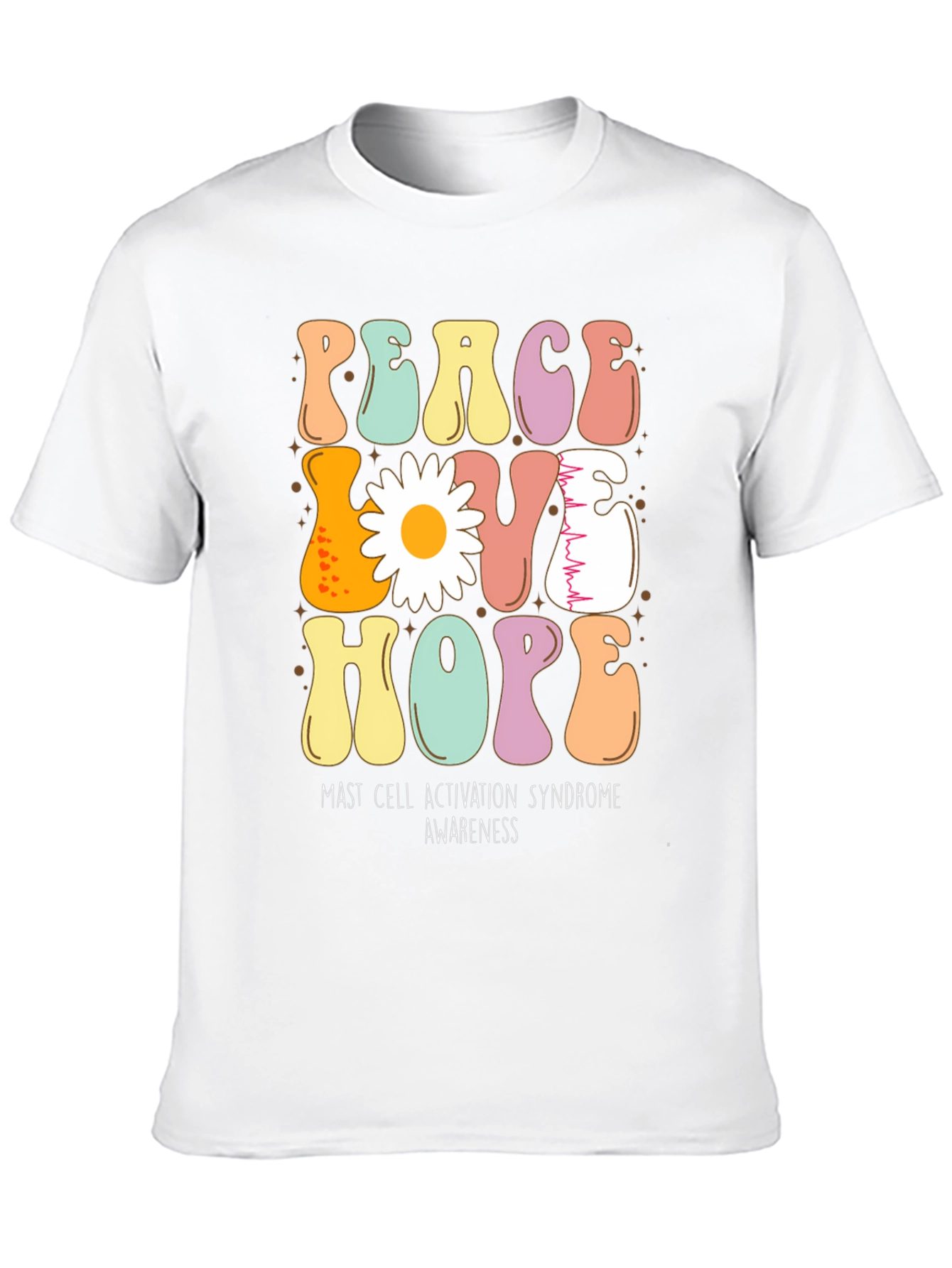 Peace Love Hope MCAS Awareness Tee