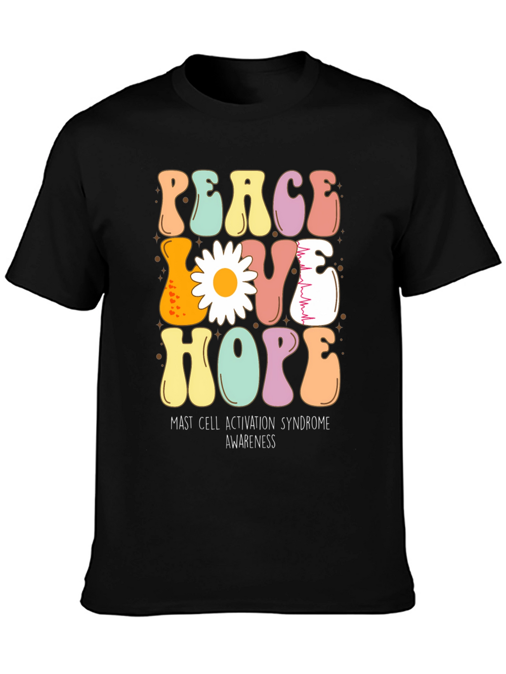 Peace Love Hope MCAS Awareness Tee