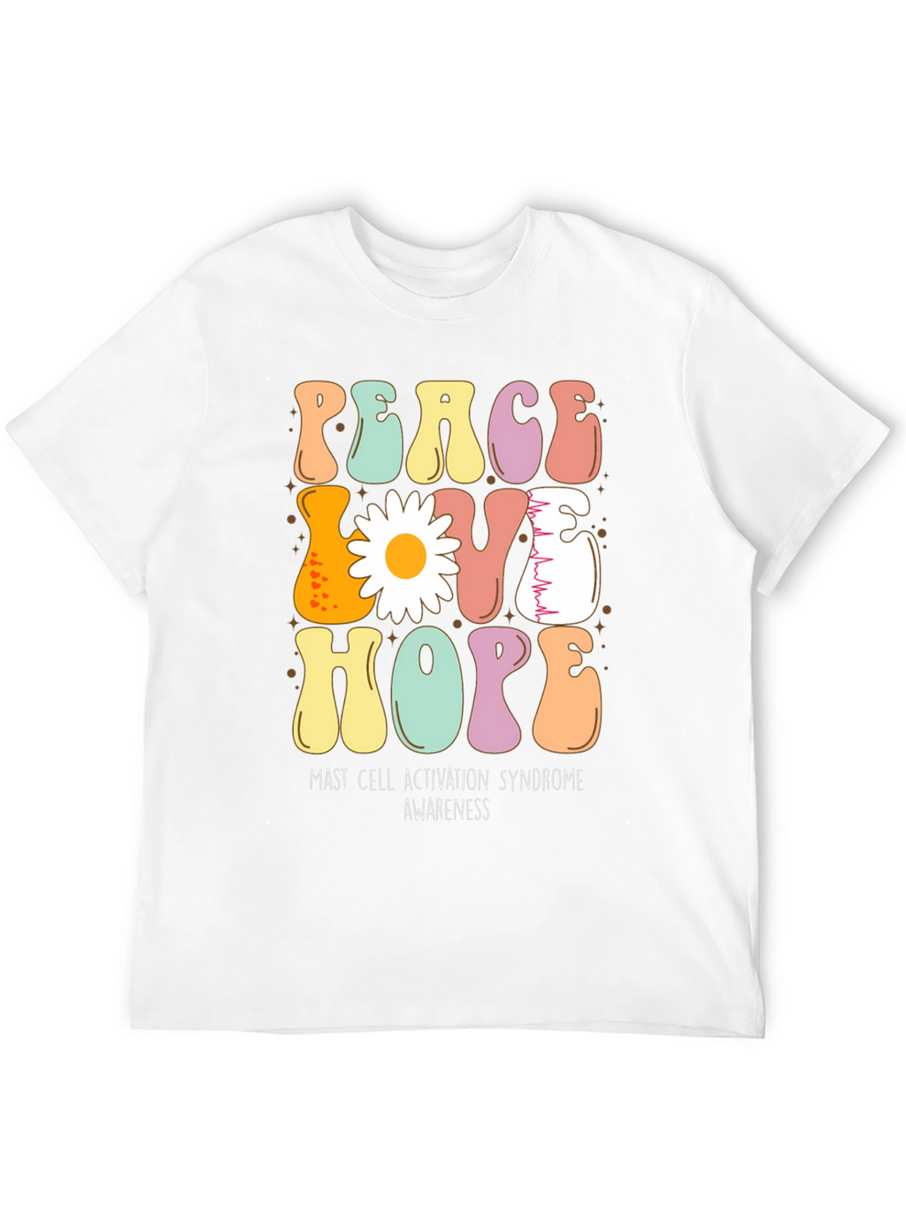 Peace Love Hope MCAS Awareness Tee