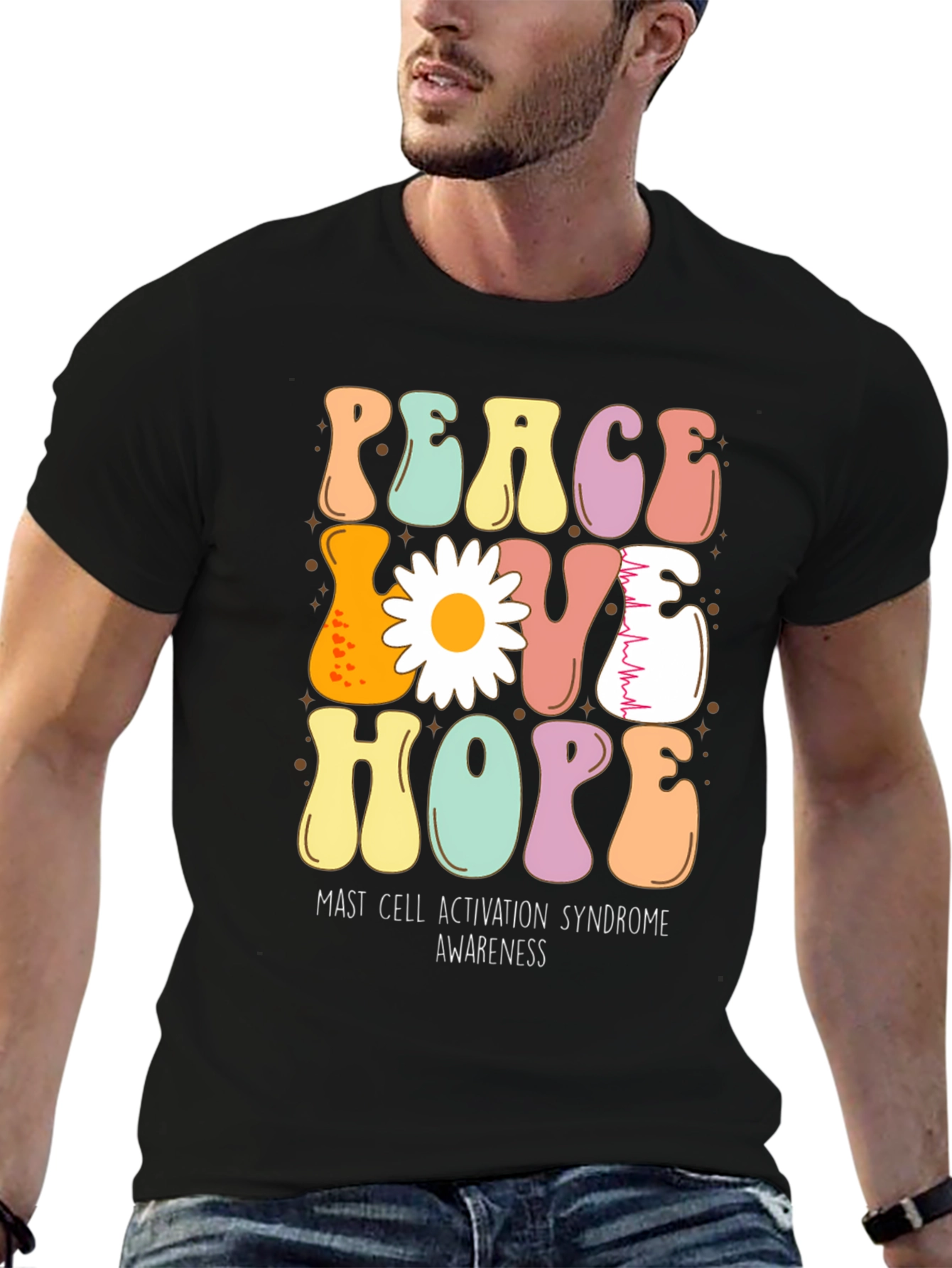 Peace Love Hope MCAS Awareness Tee