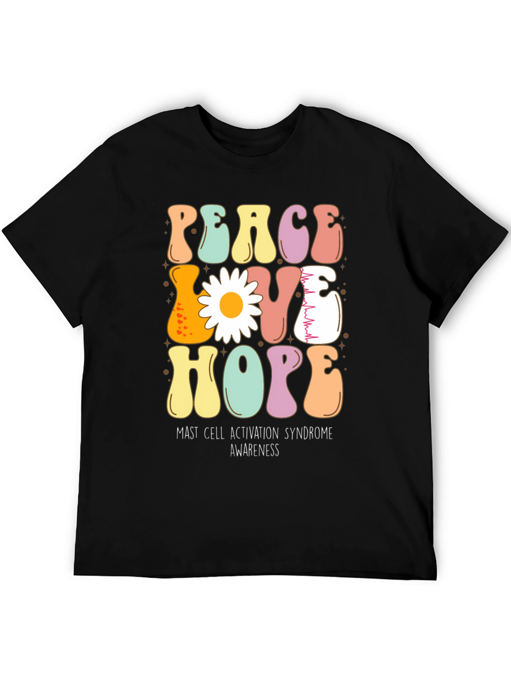 Peace Love Hope MCAS Awareness Tee