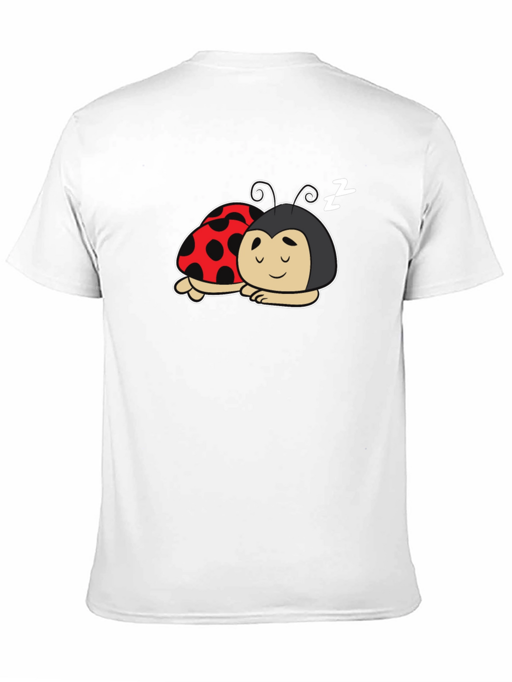 Sleeping Ladybugs Graphic T-Shirt - Cute Bug Tee