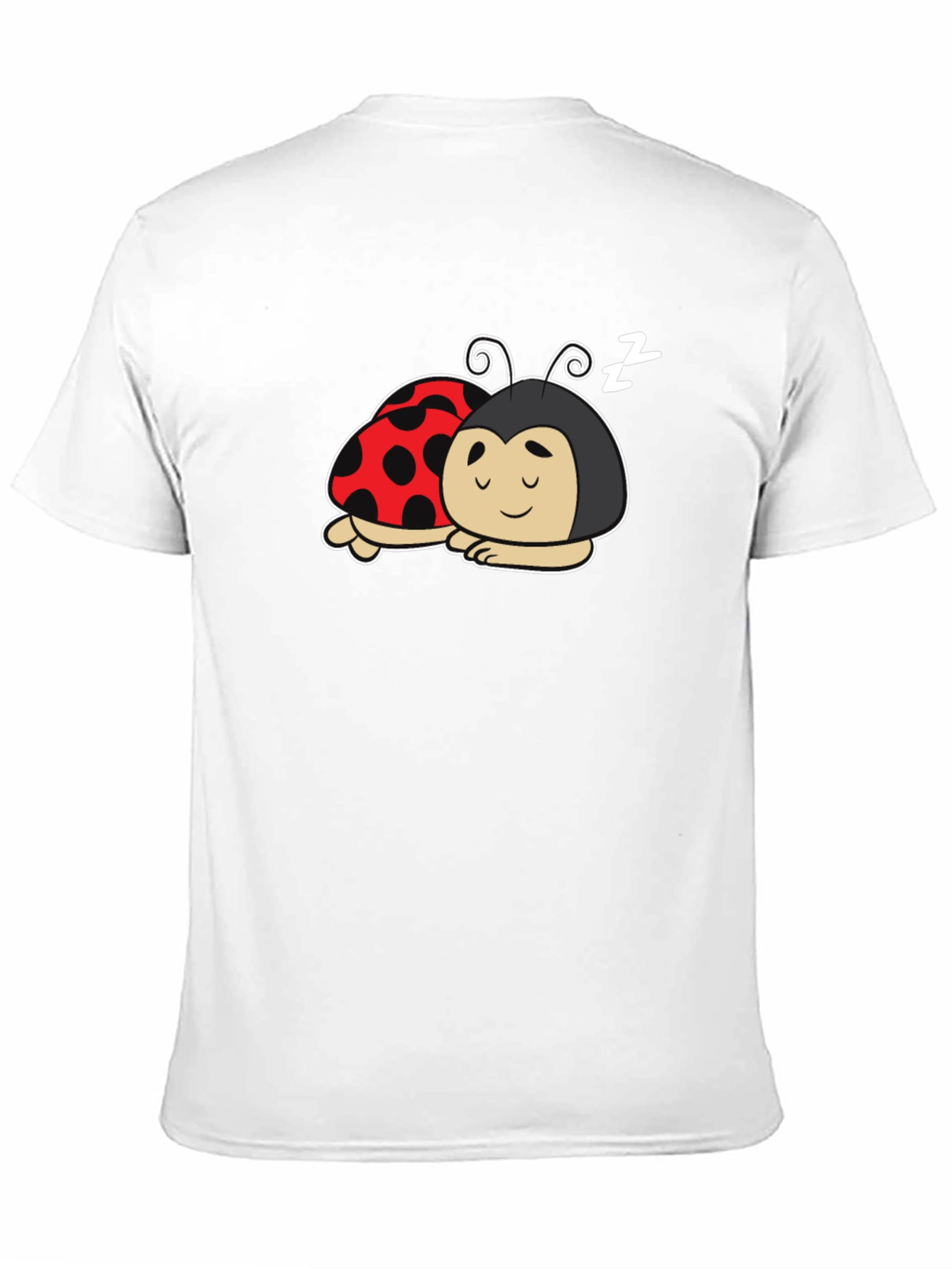 Sleeping Ladybugs Graphic T-Shirt - Cute Bug Tee