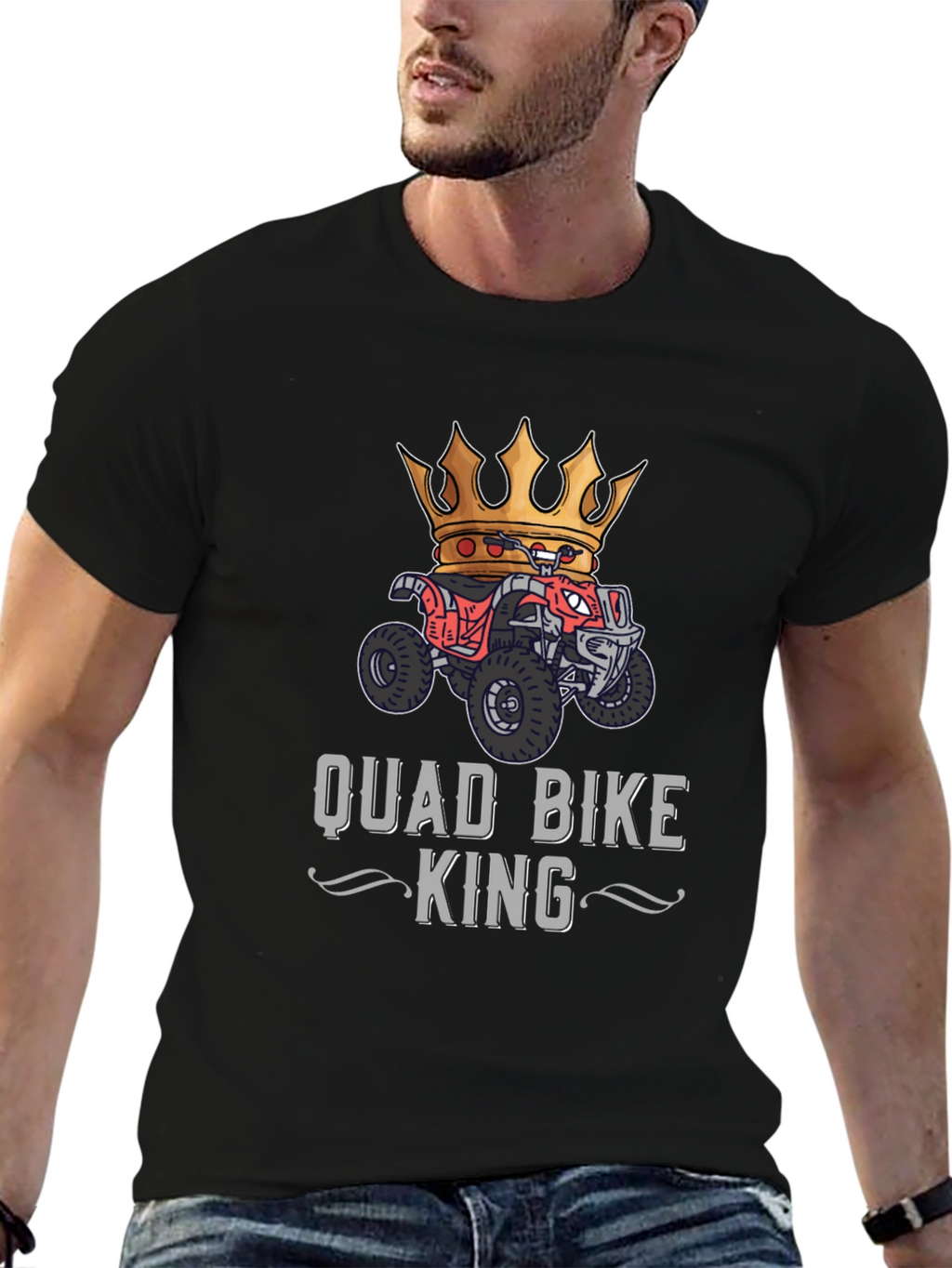 Quad Bike King T-Shirt - Off-Road Adventure Tee