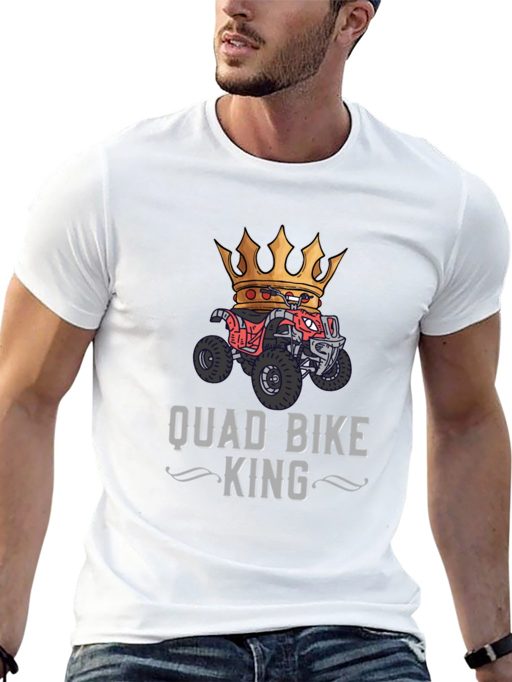 Quad Bike King T-Shirt - Off-Road Adventure Tee