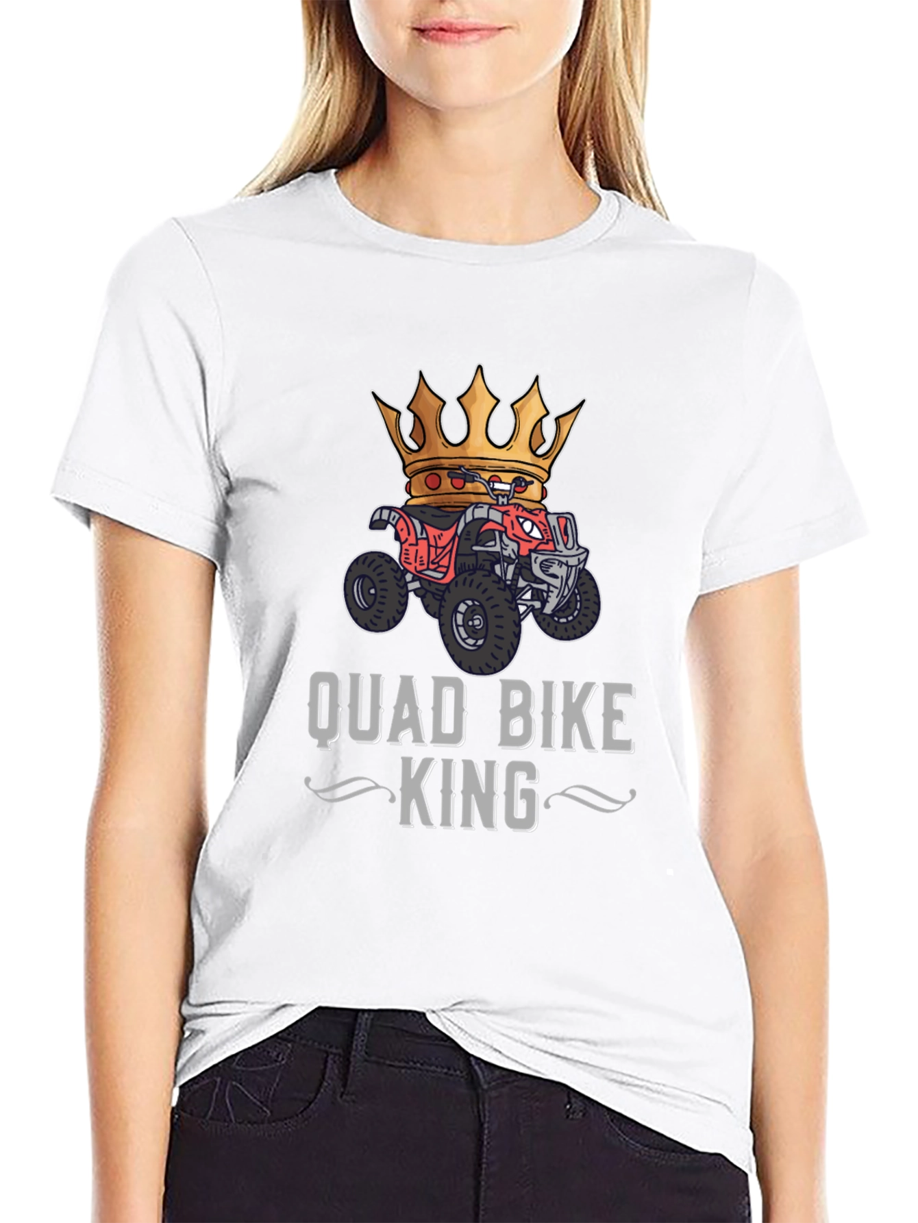 Quad Bike King T-Shirt - Off-Road Adventure Tee