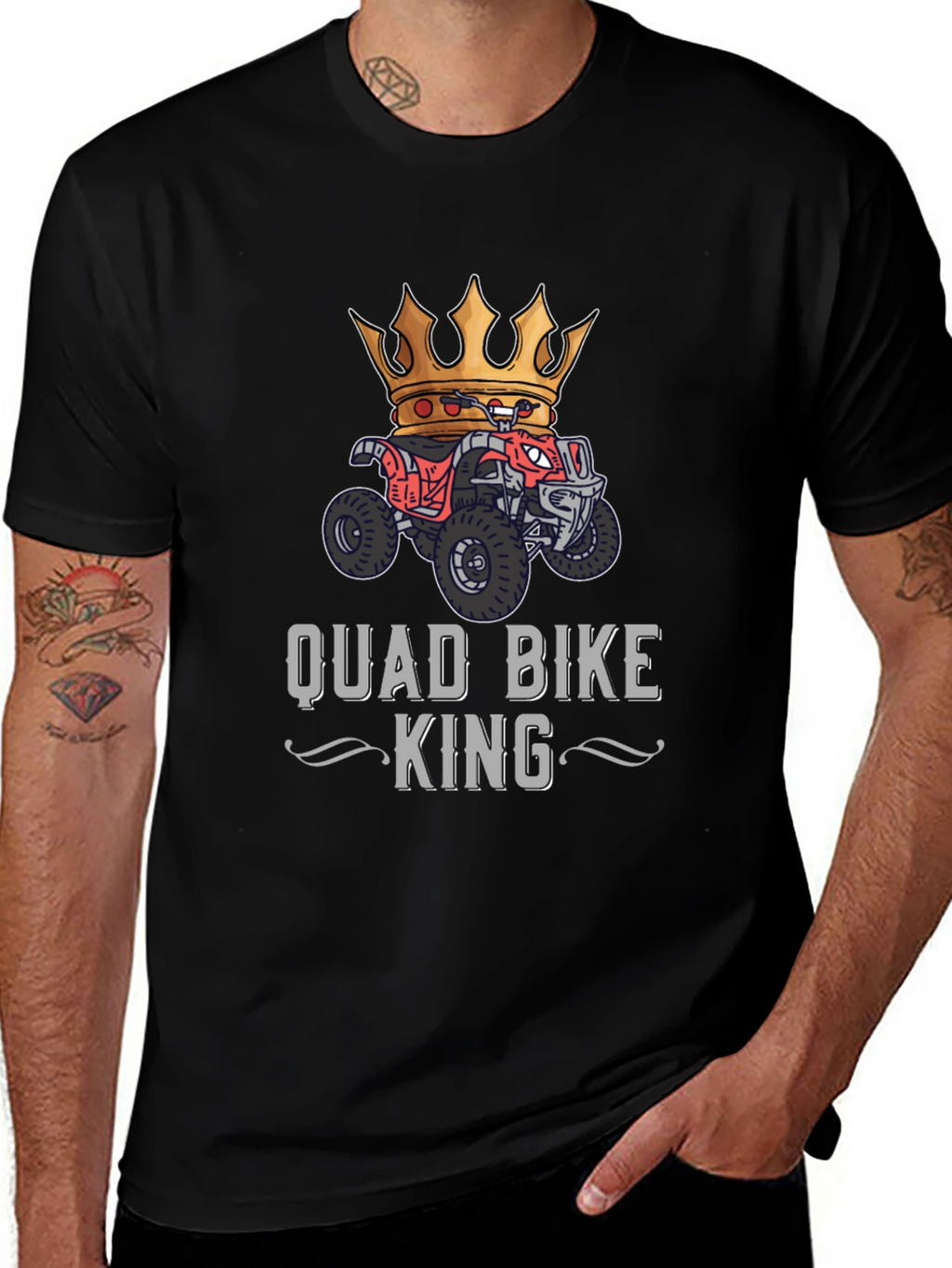 Quad Bike King T-Shirt - Off-Road Adventure Tee