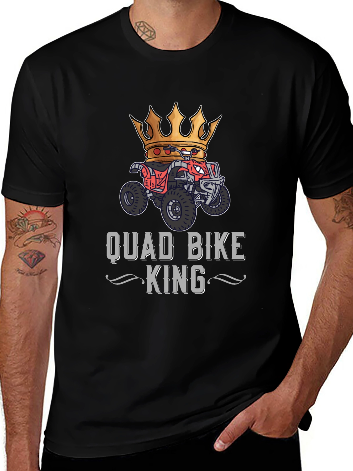 Quad Bike King T-Shirt - Off-Road Adventure Tee
