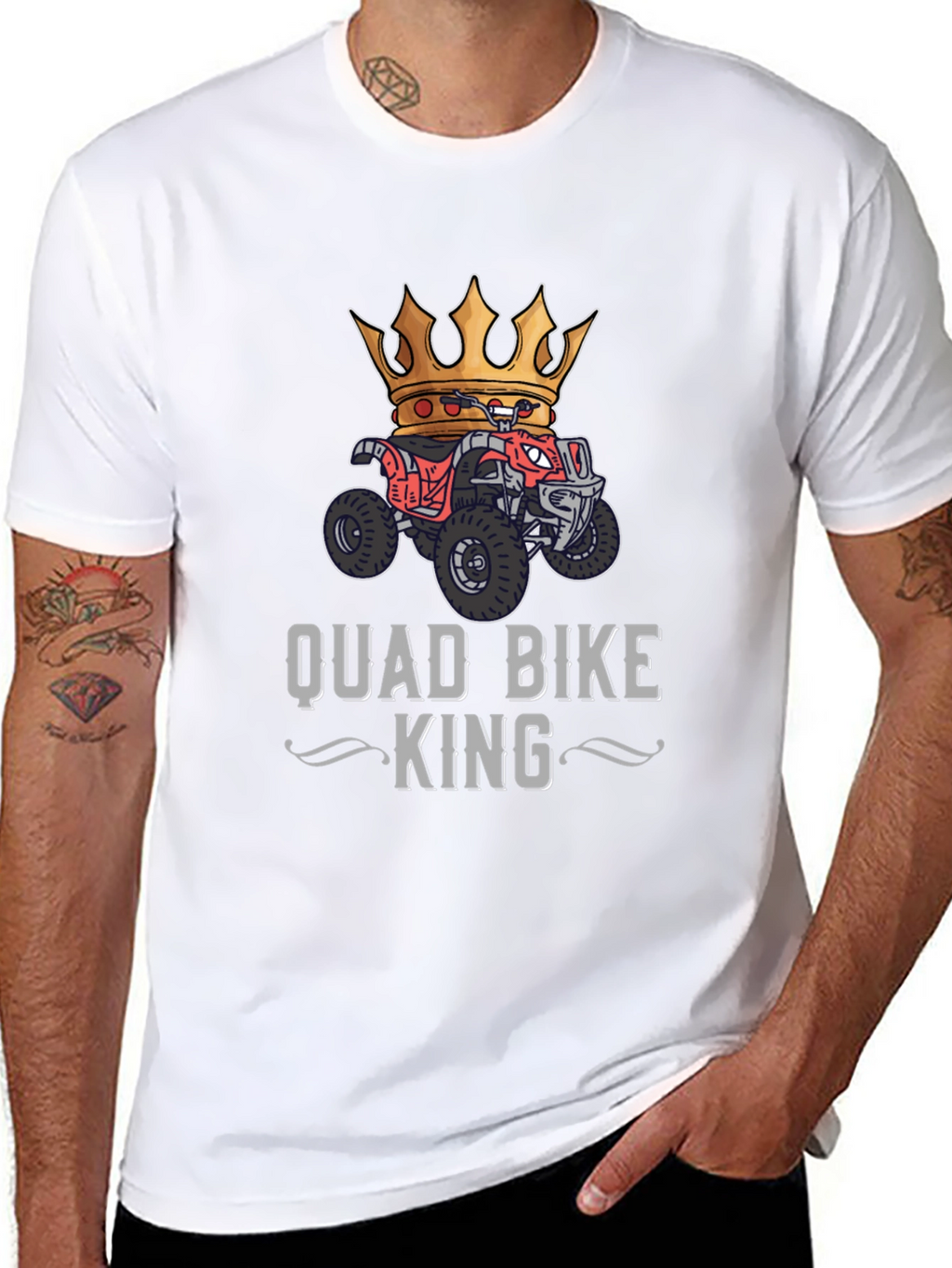 Quad Bike King T-Shirt - Off-Road Adventure Tee