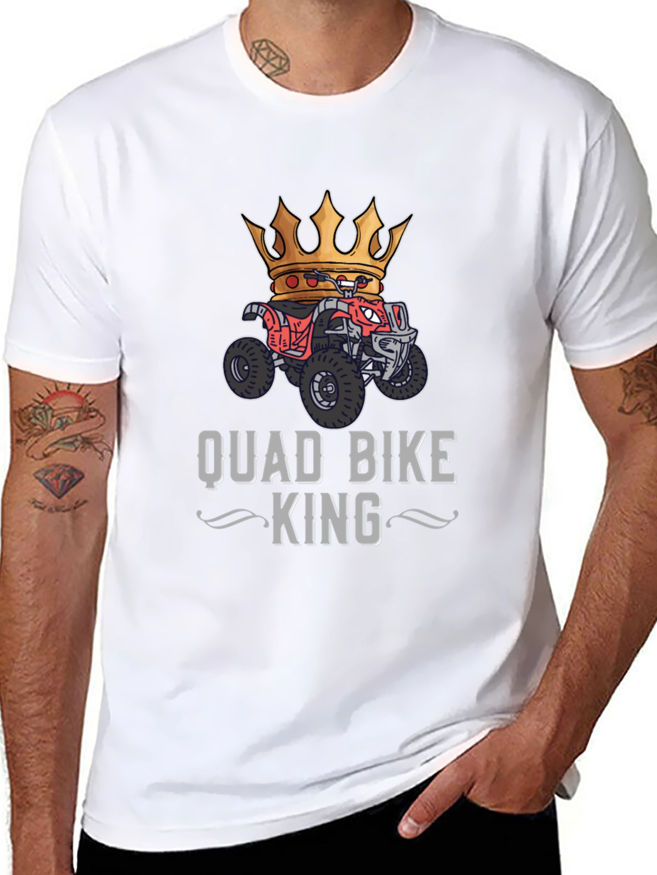 Quad Bike King T-Shirt - Off-Road Adventure Tee