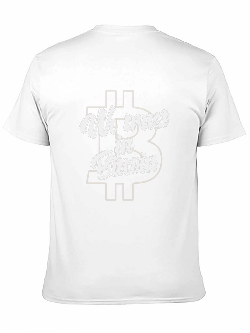 We Trust in Bitcoin Black T-Shirt