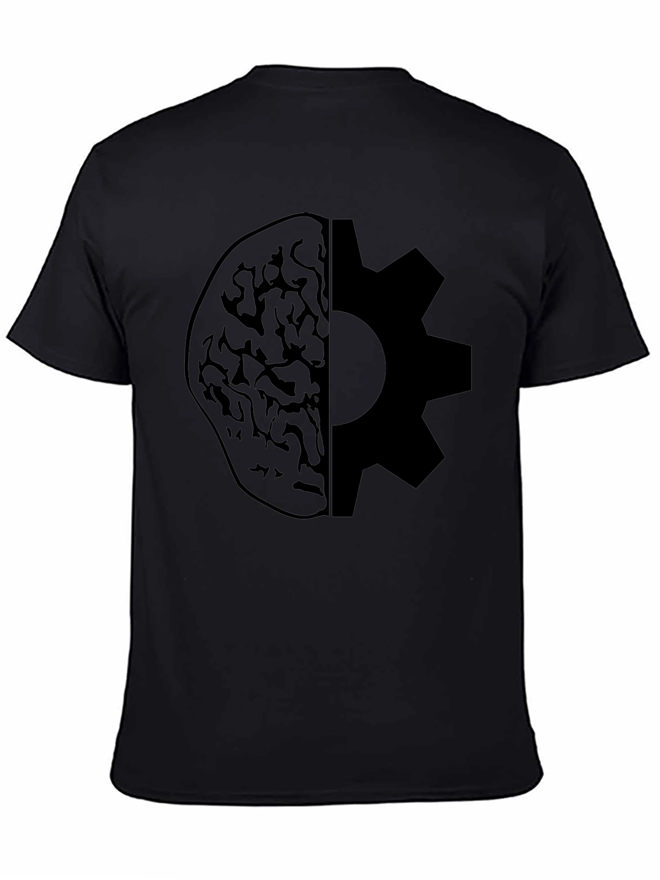 Brain & Gear T-Shirt - Think Smart Work Hard