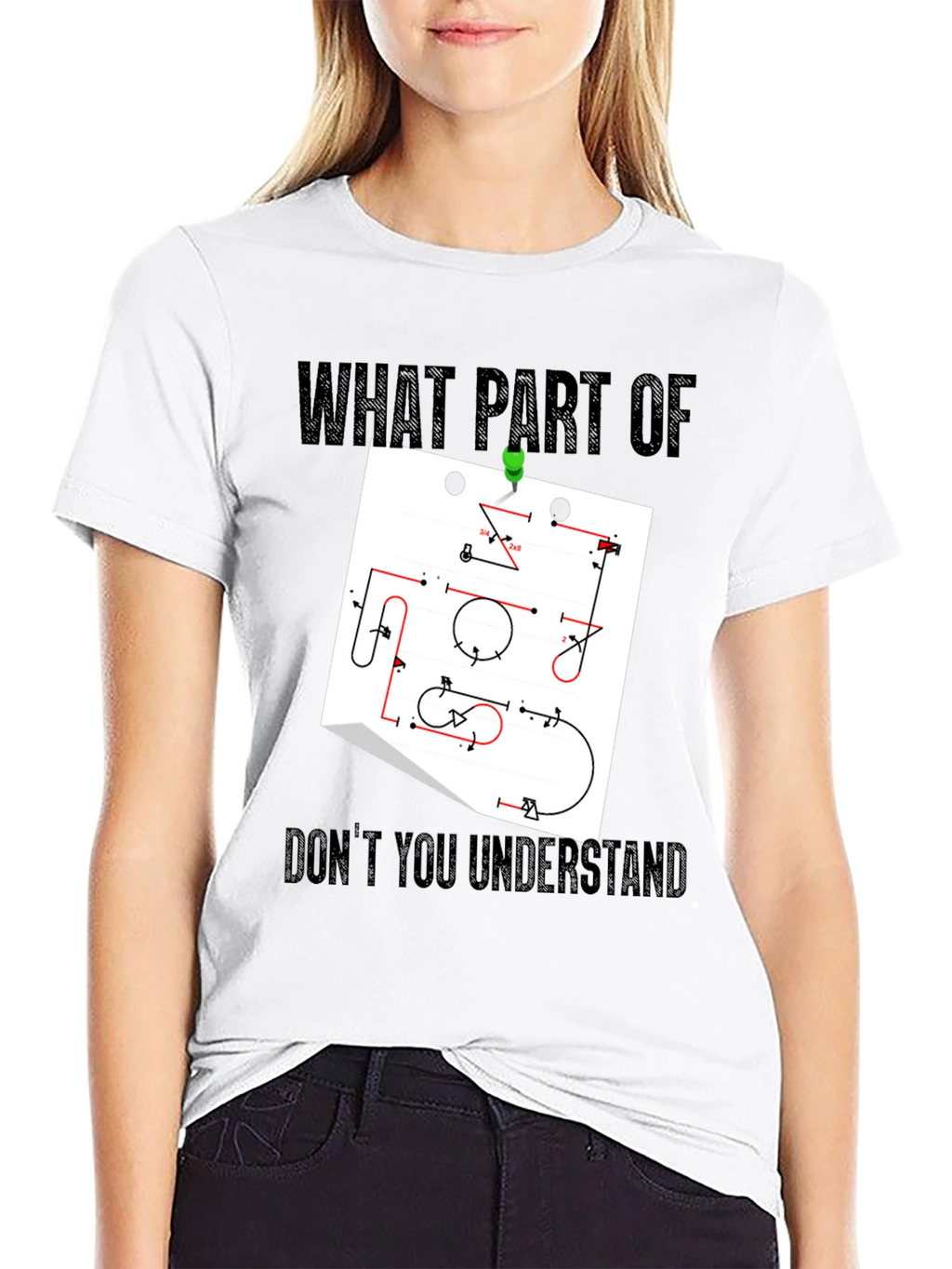 Agility Course Diagram T-Shirt - Funny Training Tee