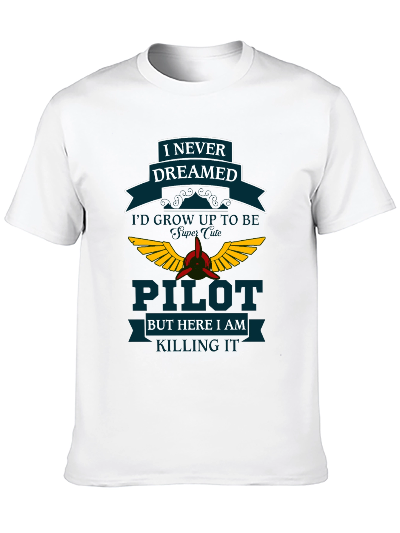 Pilot Dreamed T-Shirt - Aviation Gift