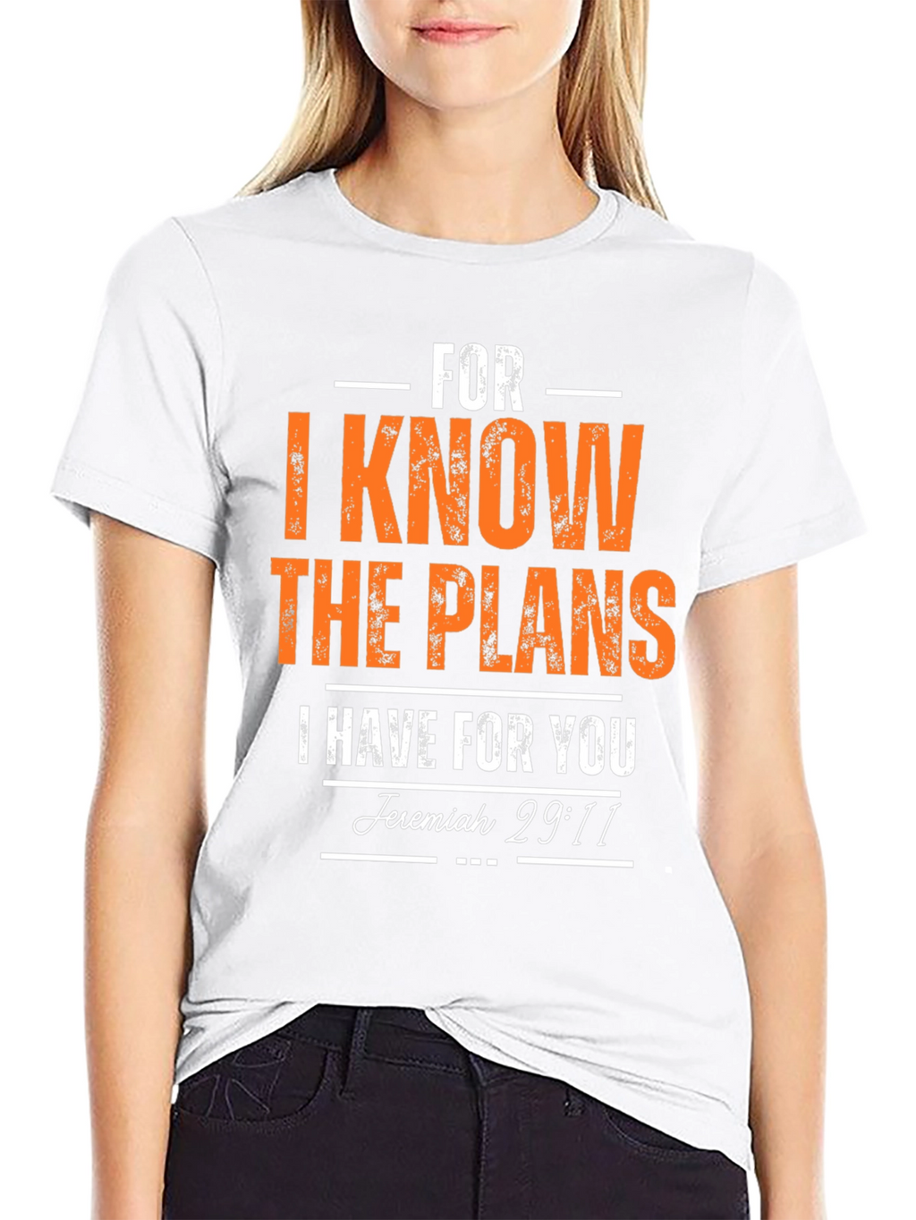 Faith-Inspired T-Shirt: Jeremiah 29:11 Design