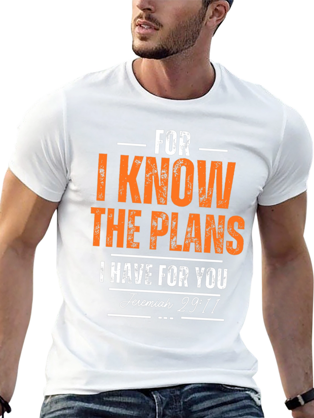 Faith-Inspired T-Shirt: Jeremiah 29:11 Design