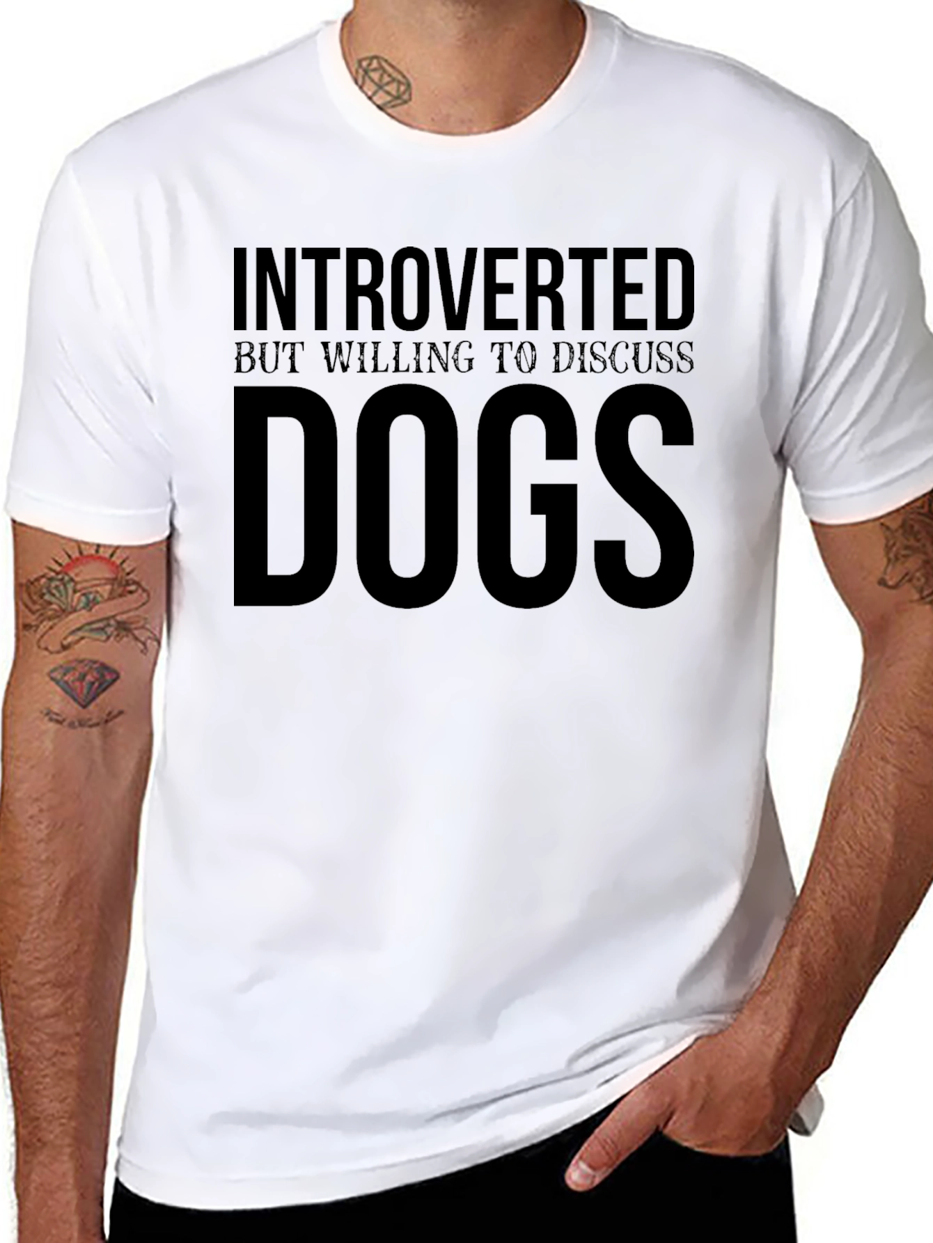 Introverted Dog Lover T-Shirt