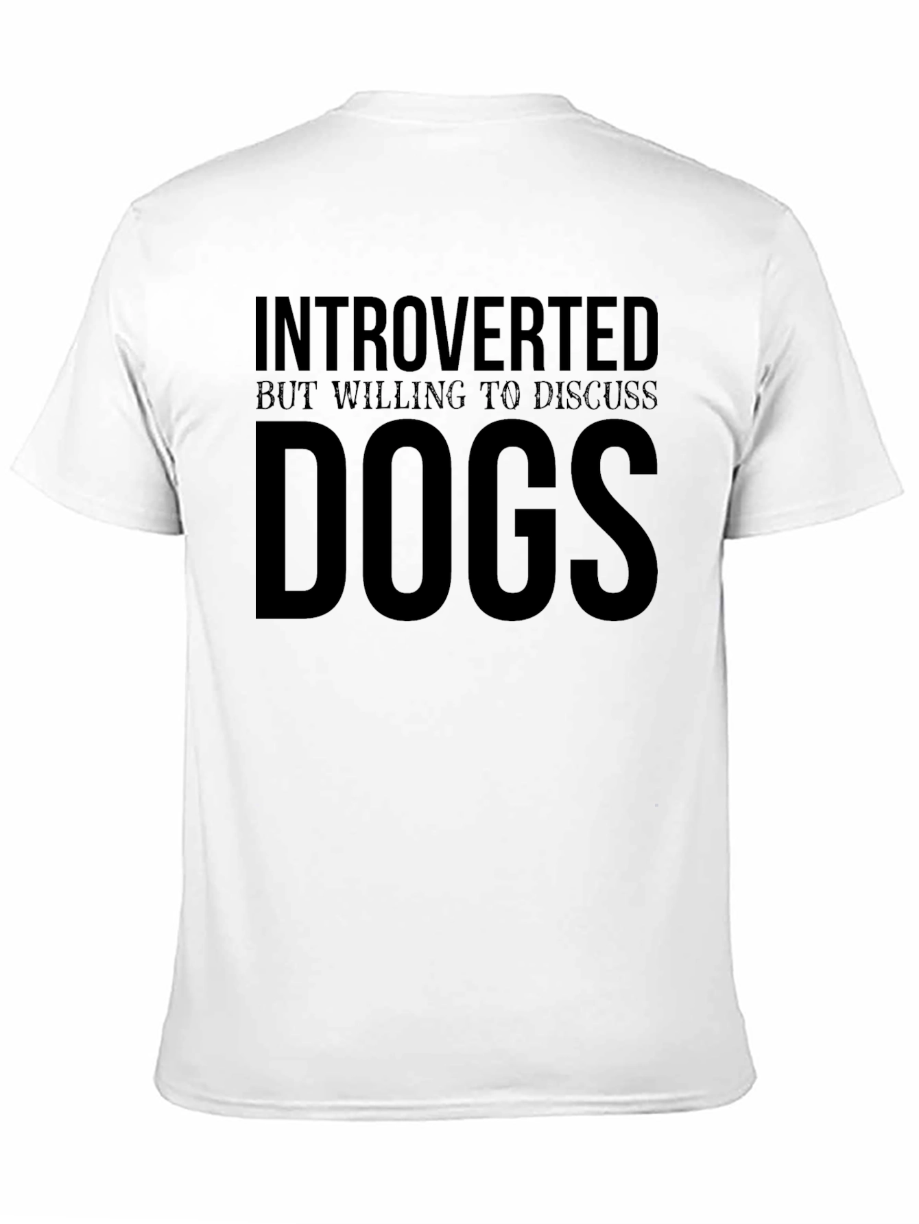 Introverted Dog Lover T-Shirt