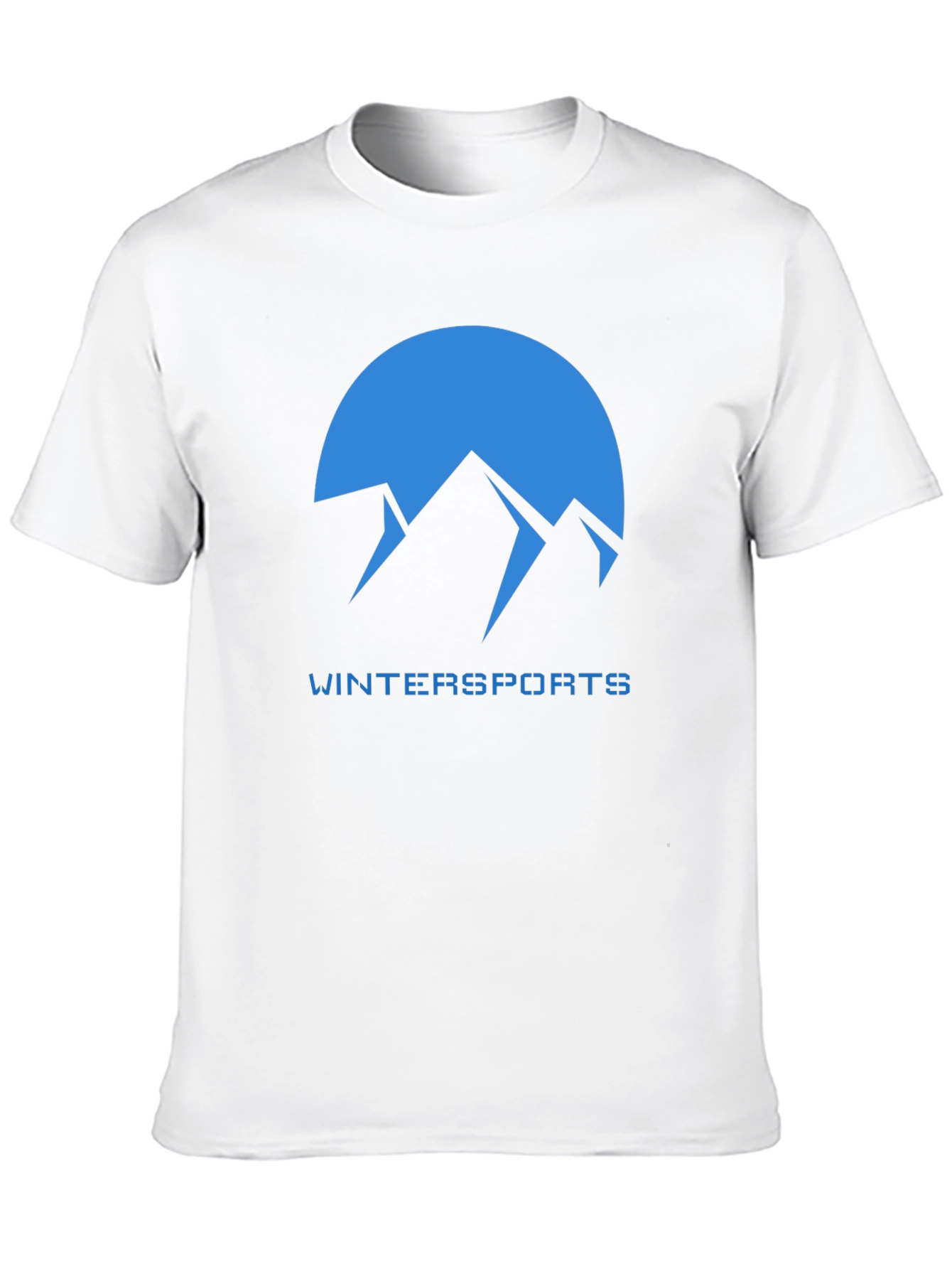 Winter Sports Graphic Tee - Blue Mountain Design