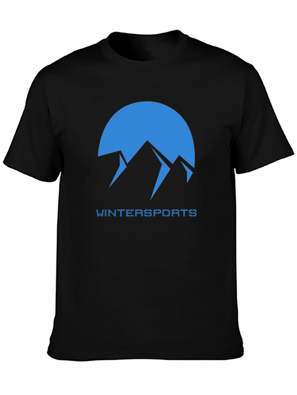 Winter Sports Graphic Tee - Blue Mountain Design